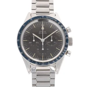 Omega Speedmaster Ed White Tropical Brown Dial Watch Ref. 105.003
