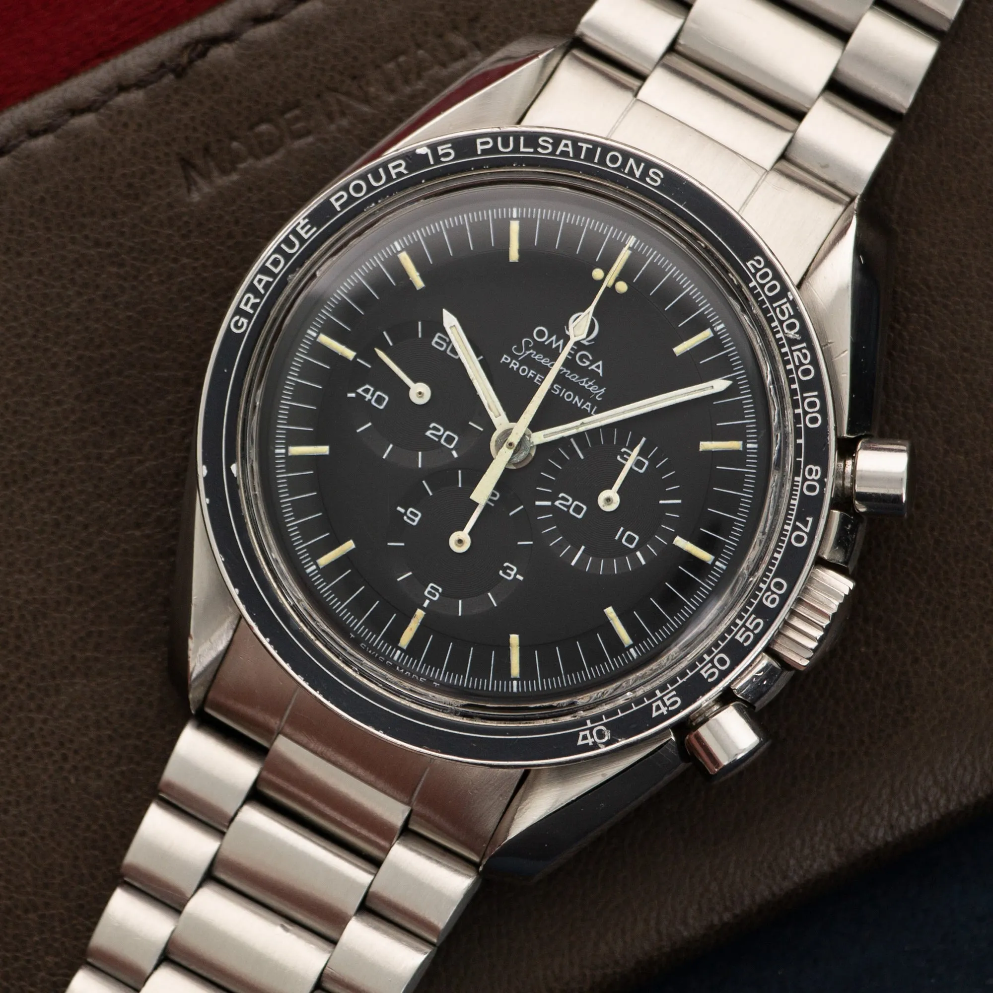 Omega Speedmaster Pulsations Bezel, Circa 1969