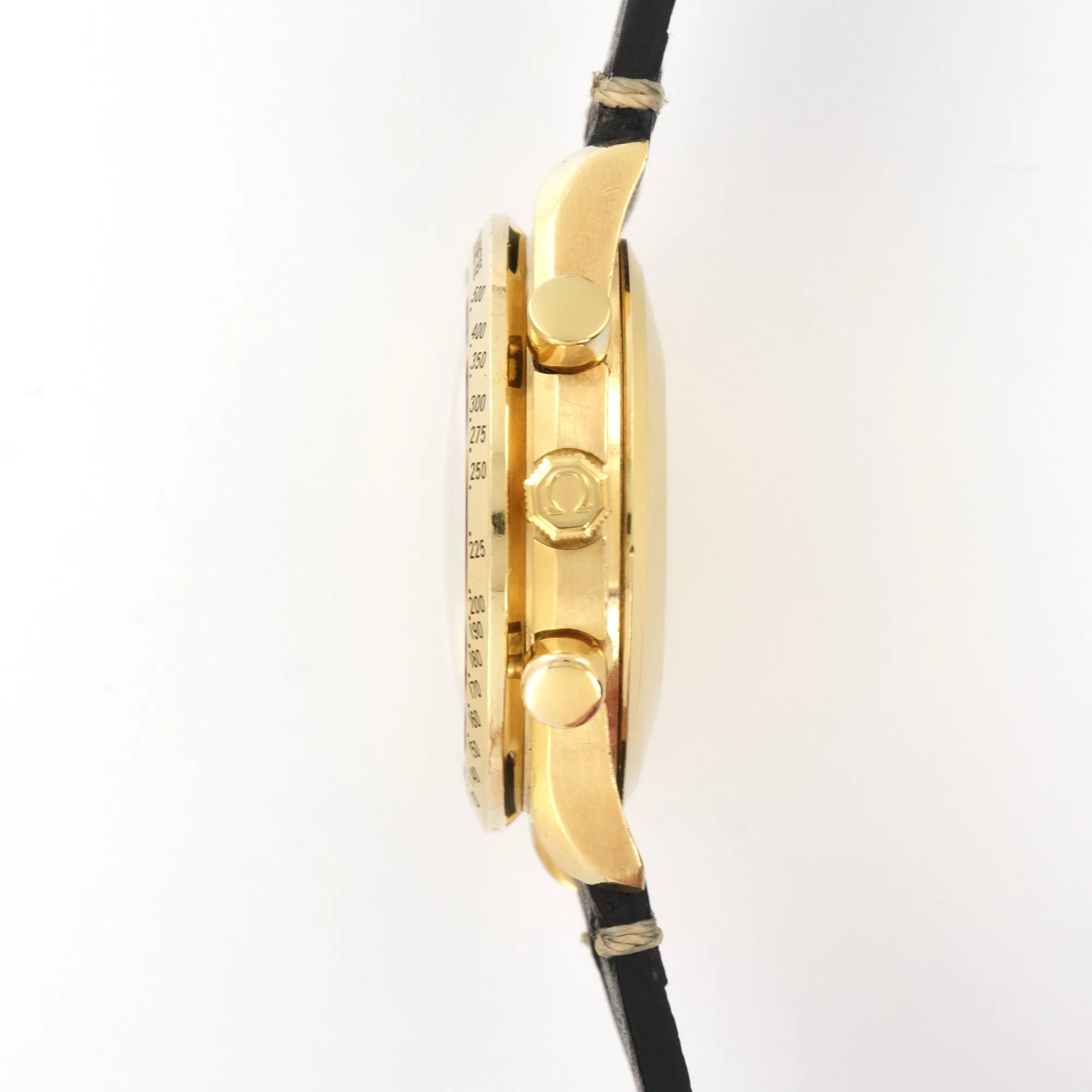 Omega Yellow Gold Speedmaster Chronograph Watch