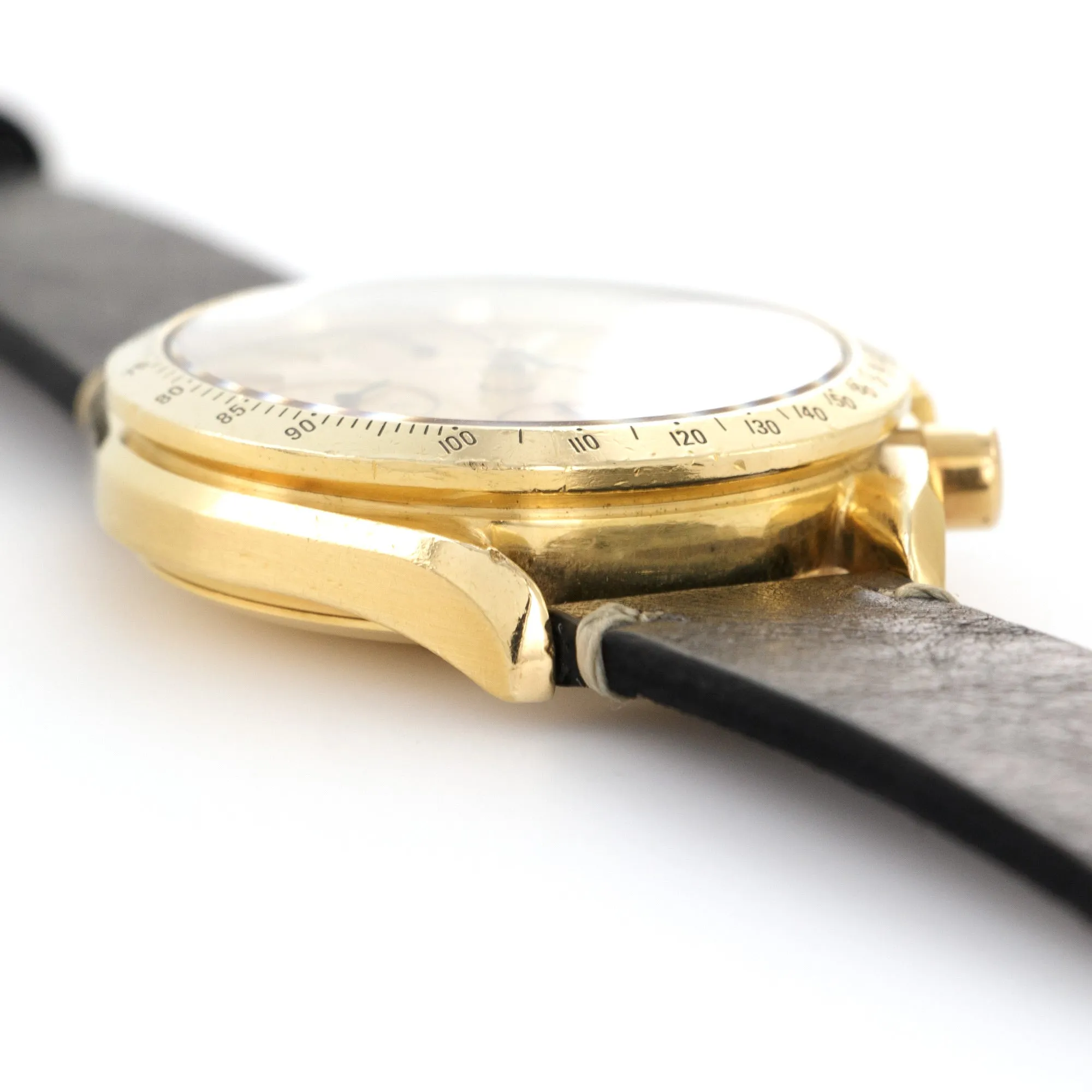 Omega Yellow Gold Speedmaster Chronograph Watch