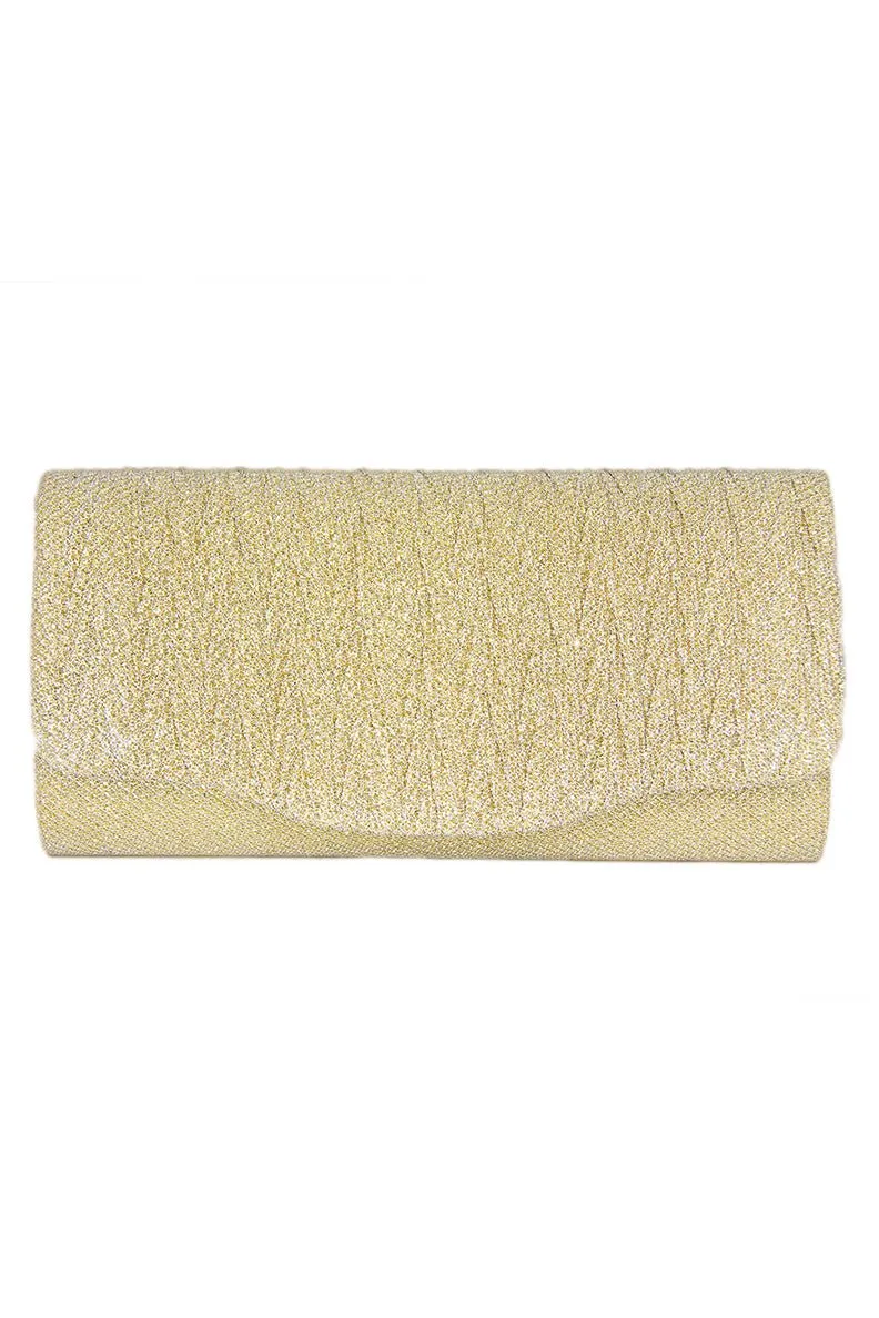 Paige Gold Clutch