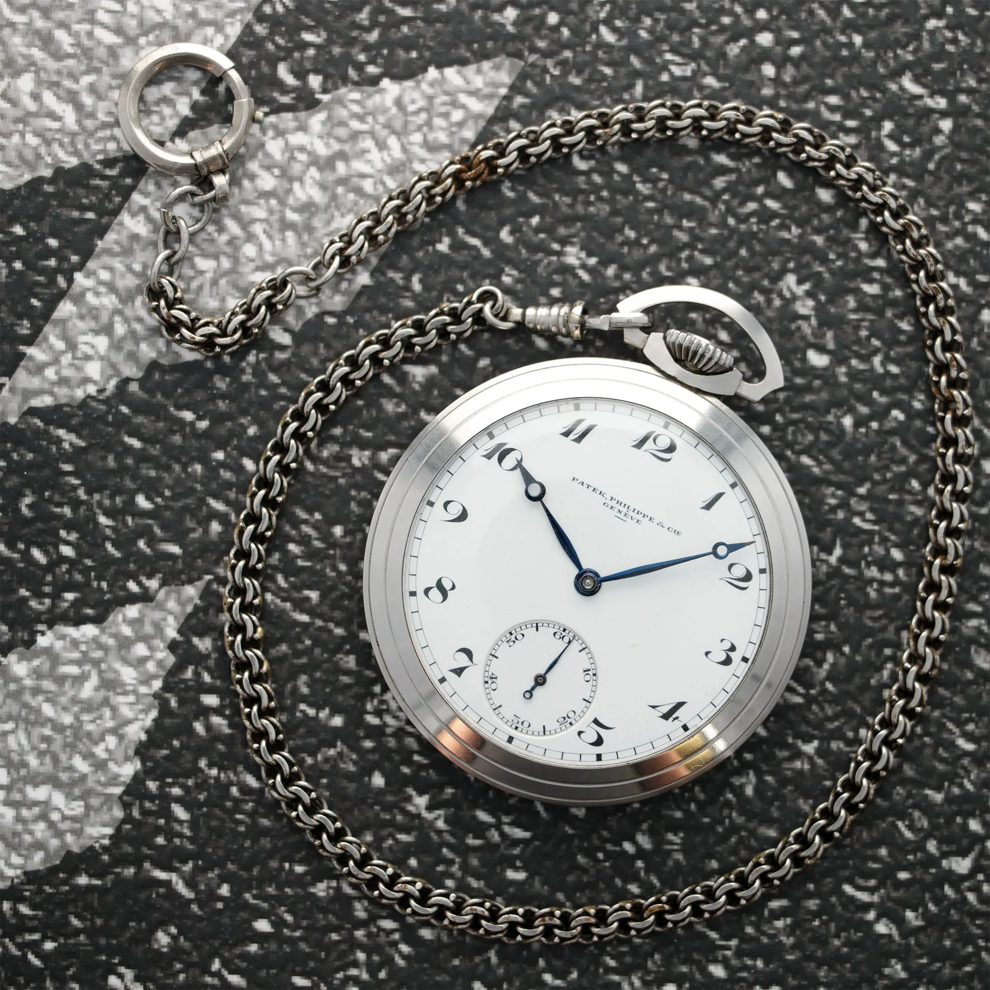 Patek Philippe Steel Pocket Watch