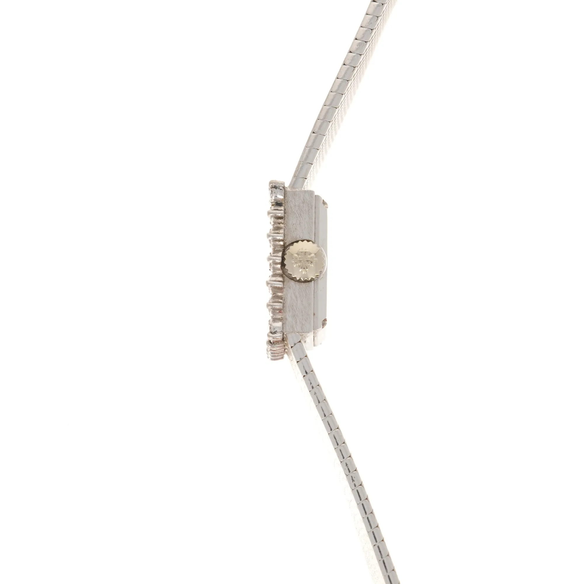 Patek Philippe White Gold Diamond Bezel ladies Watch Ref. 3285/49