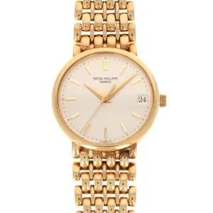 Patek Philippe Yellow Gold Calatrava Automatic Watch Ref. 3998