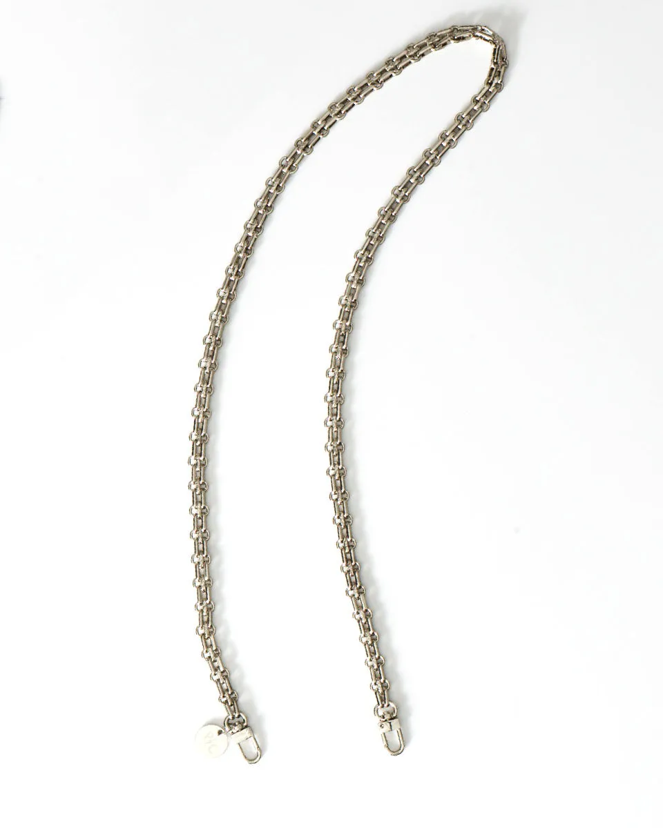 Patricia Silver Bag and Camera Chain