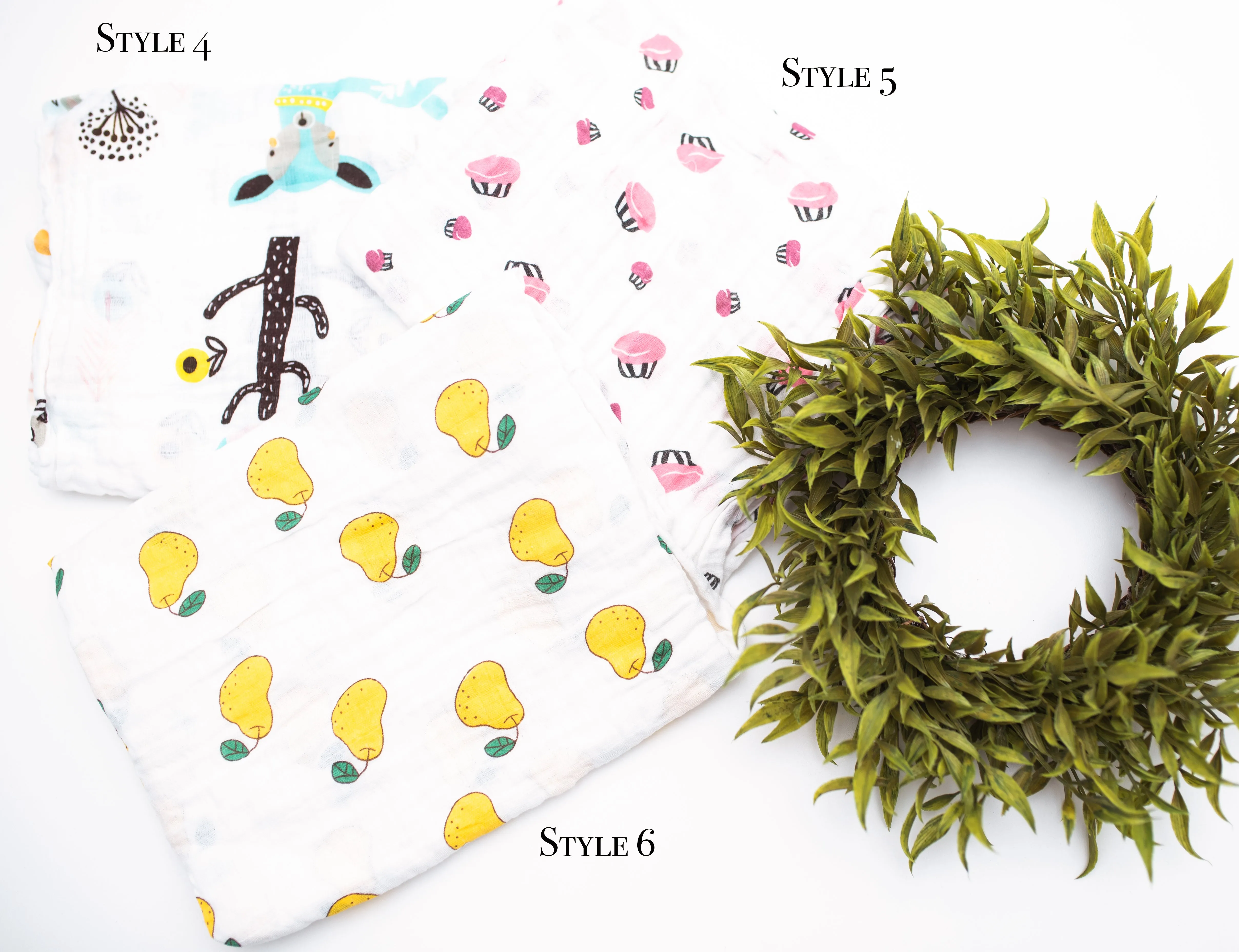 Patterned Swaddle Blankets 24 Styles