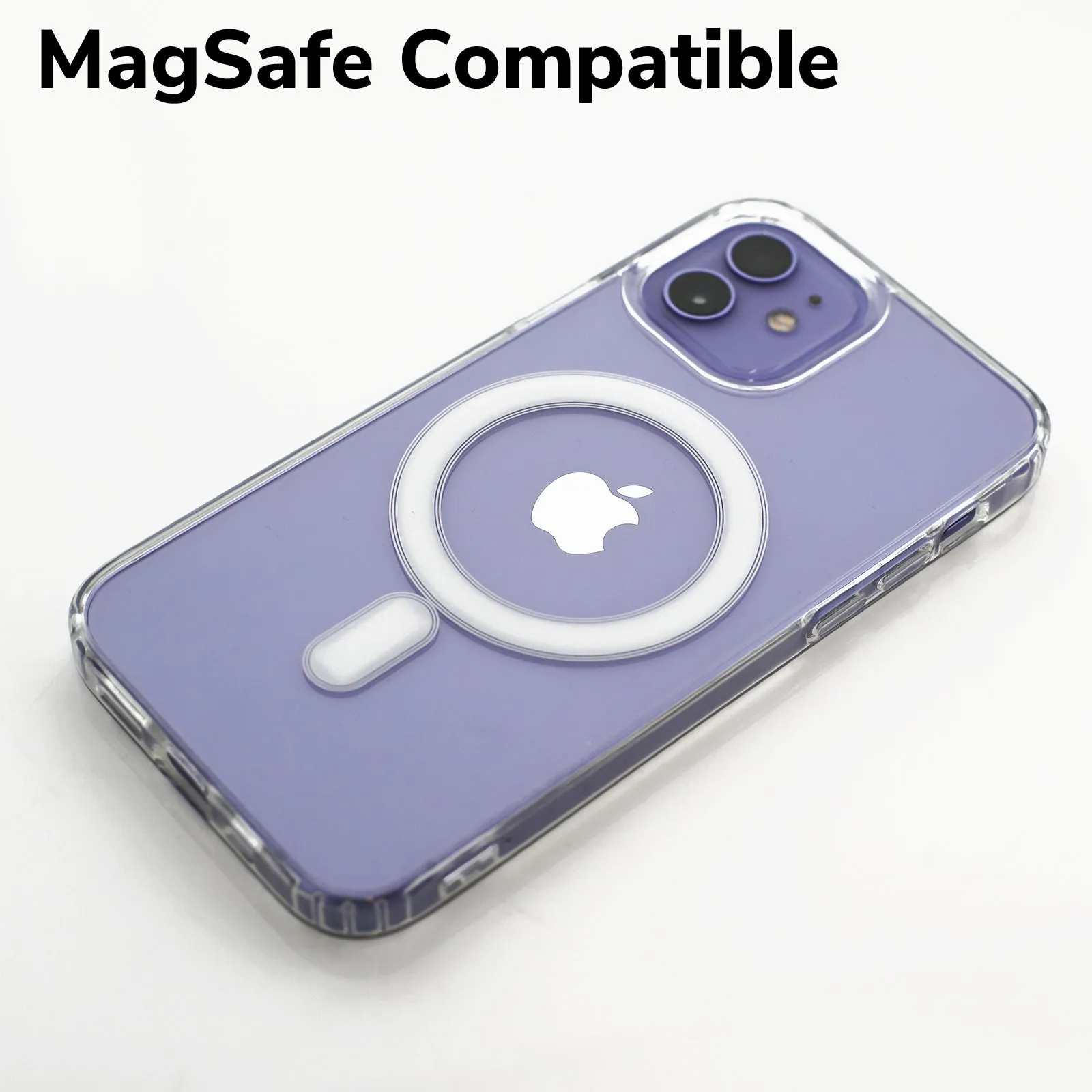 Personalised Magsafe iPhone Case - Pink Patterned Name and Heart