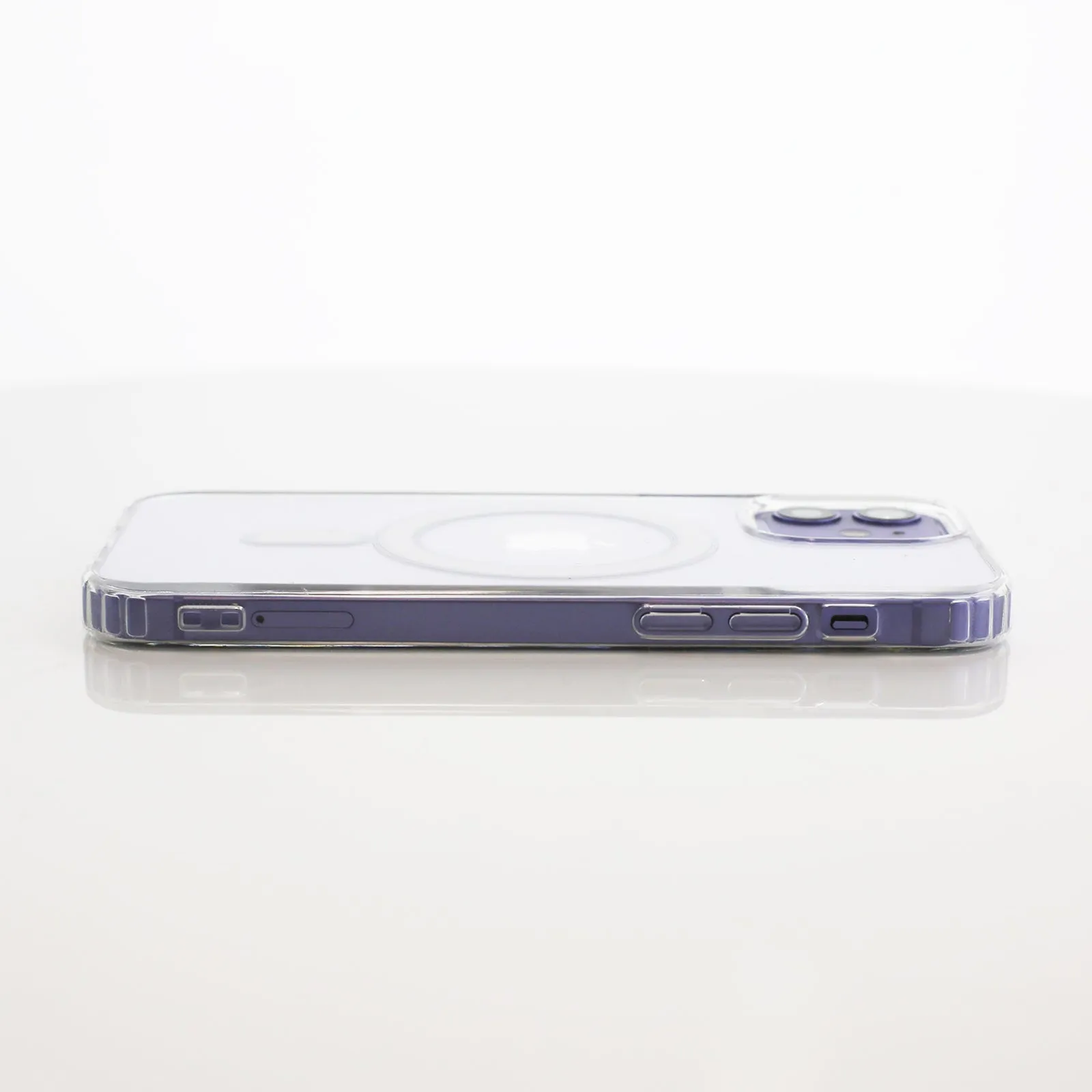 Personalised Magsafe iPhone Case - Pink Patterned Name and Heart