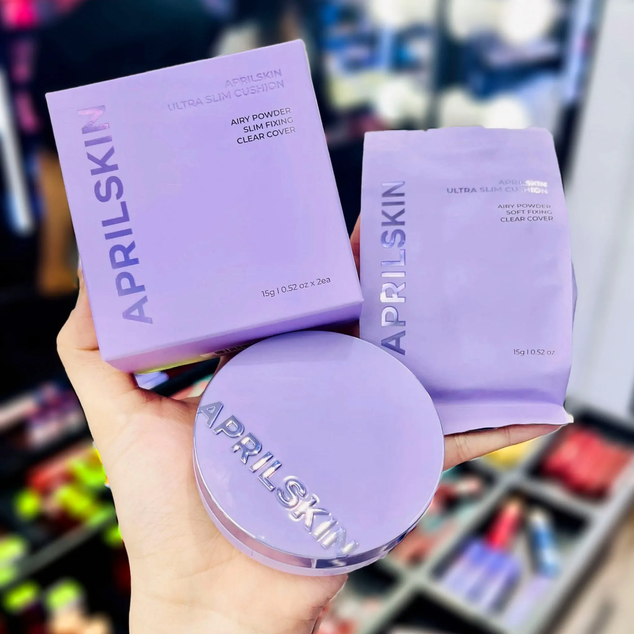 Phấn Nước April Skin Ultra Slim Cushion 15gx2