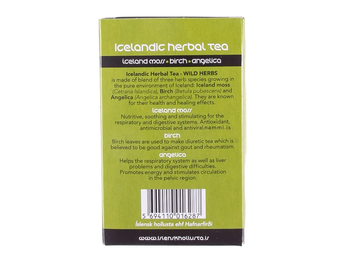 Pillow Gift - Icelandic Herbal Tea / 2 bags