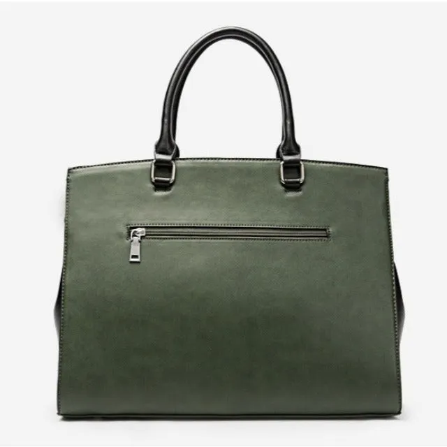 Porte Document Femme Porté Main de Luxe en Cuir