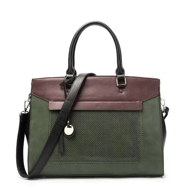 Porte Document Femme Porté Main de Luxe en Cuir