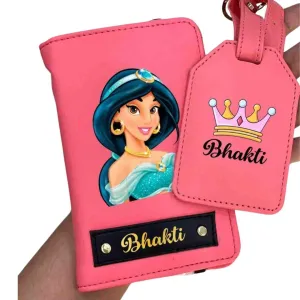 Princess Jasmine Passport cover and Bag Tag Combo