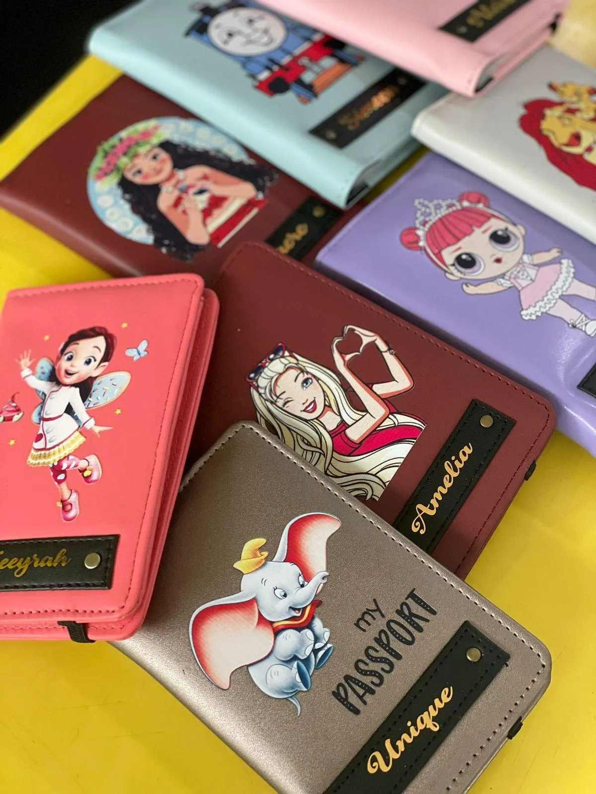 Princess Jasmine Passport cover and Bag Tag Combo