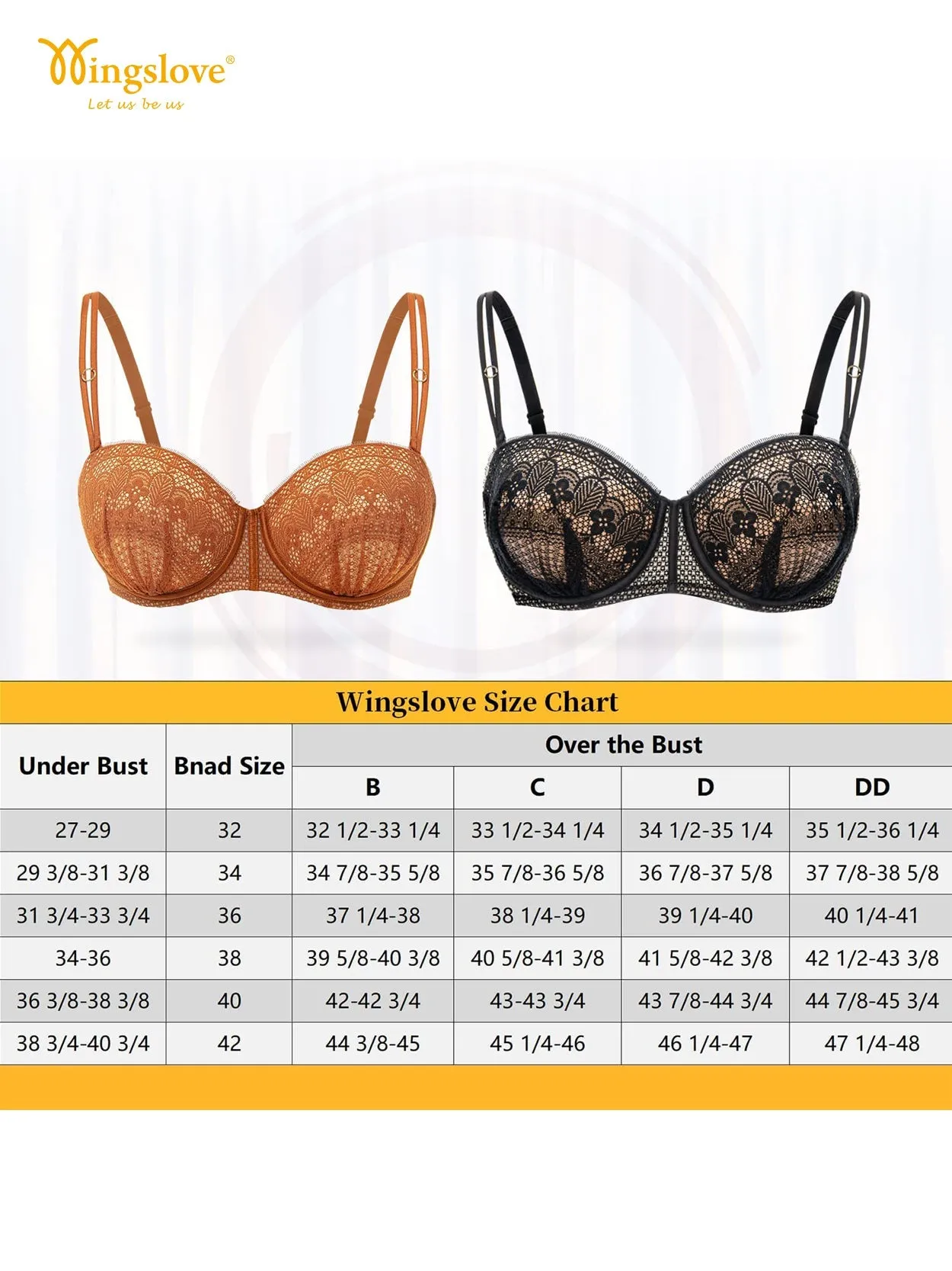 Push Up Full Figure Strapless Pleated Lace Multiway Bra Black