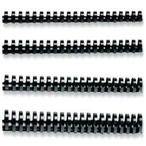 Q-Connect Black 16mm Binding Combs (50 Pack) KF24024