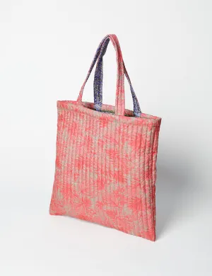 QUILTED SHOPPER BAG