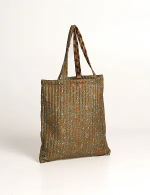 QUILTED SHOPPER BAG