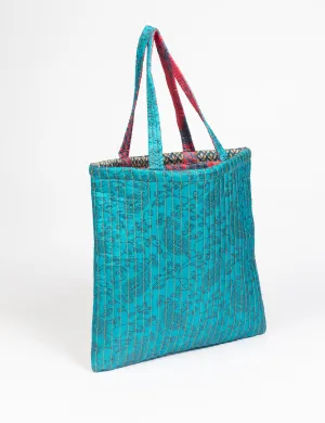 QUILTED SHOPPER BAG
