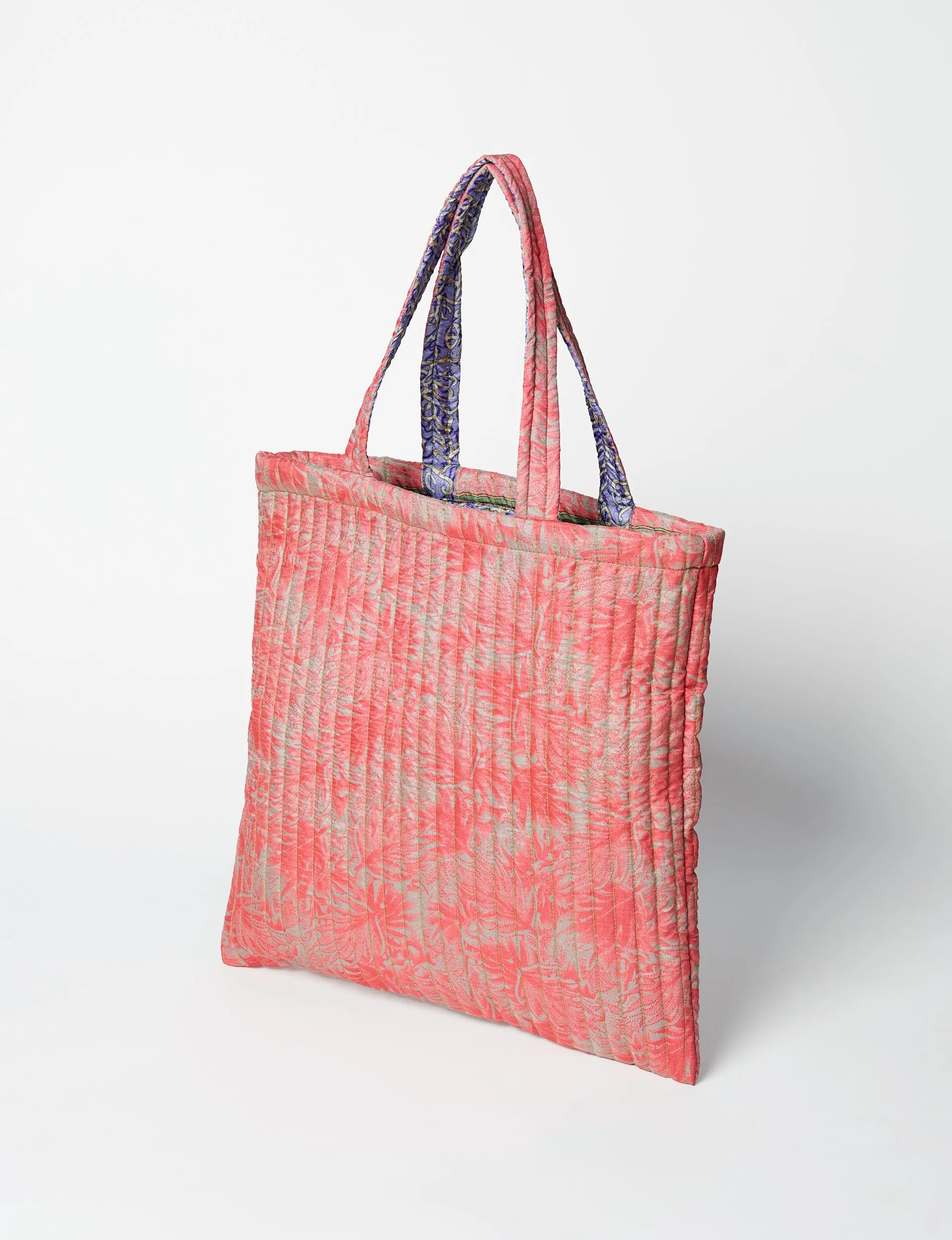 QUILTED SHOPPER BAG