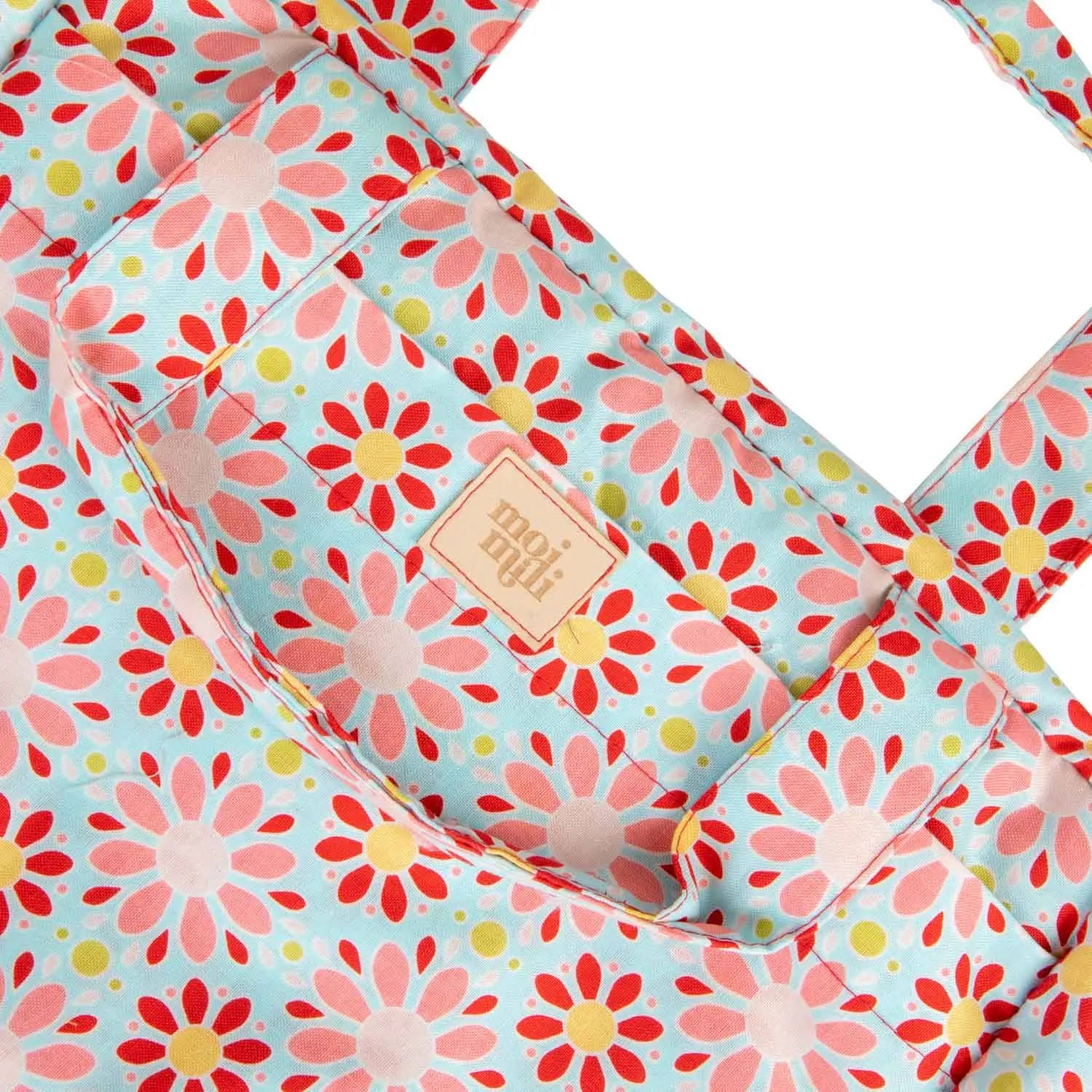 "Red Flowers" Makeup bag Big size
