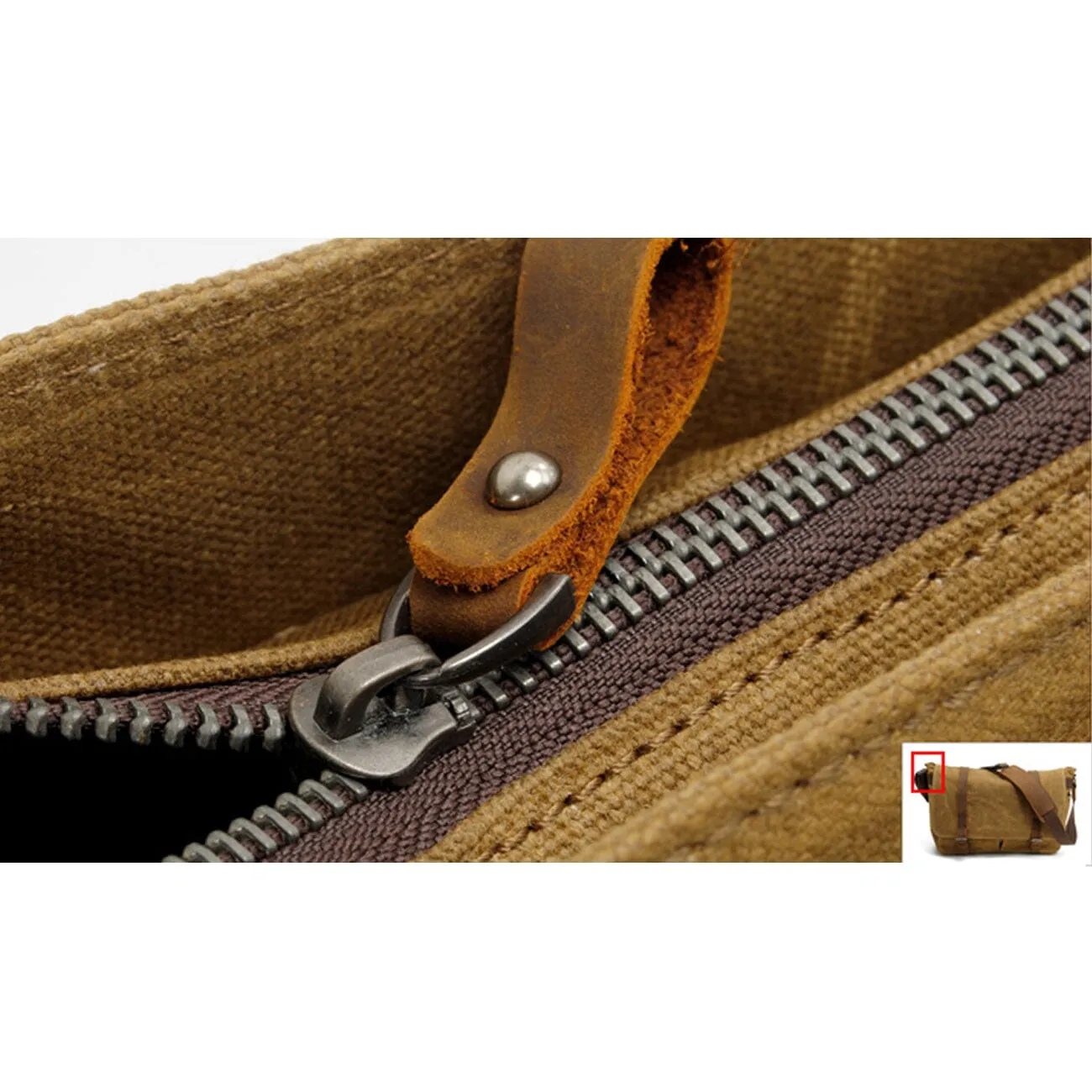 Reno™ | Canvas Laptop Messenger Bag