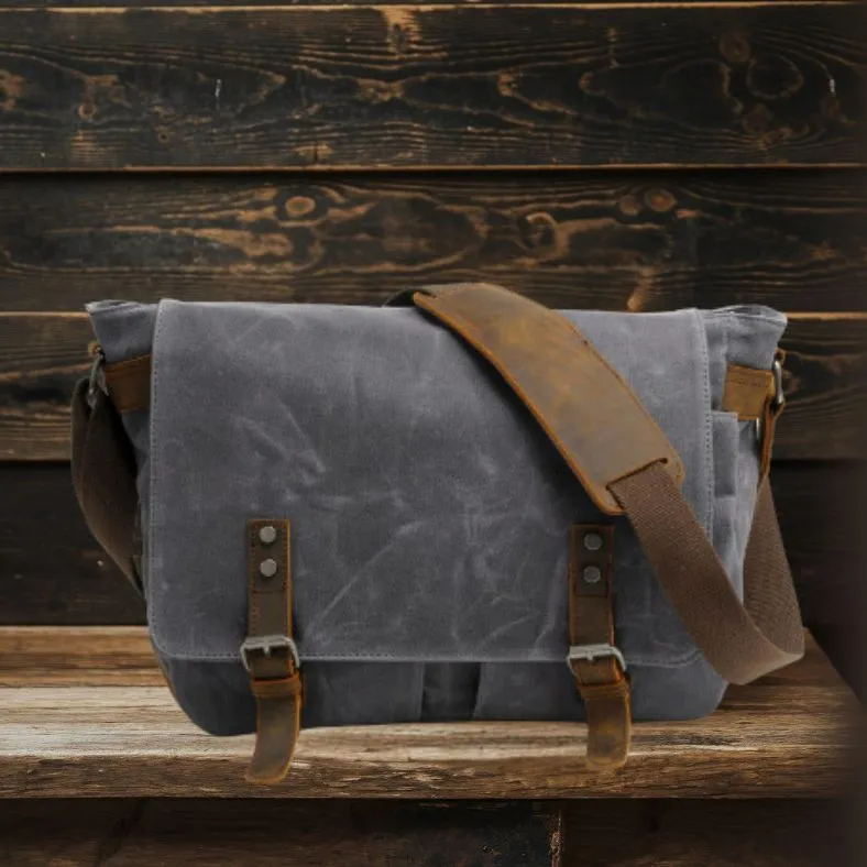 Reno™ | Canvas Laptop Messenger Bag