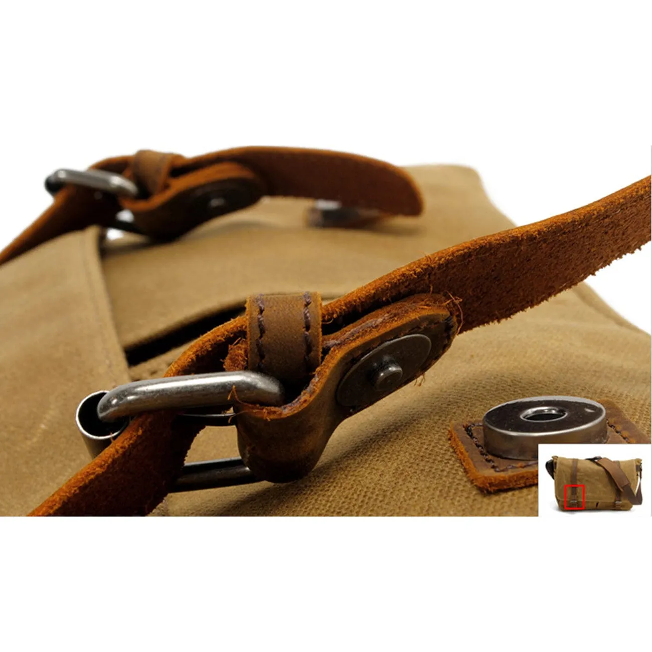 Reno™ | Canvas Laptop Messenger Bag