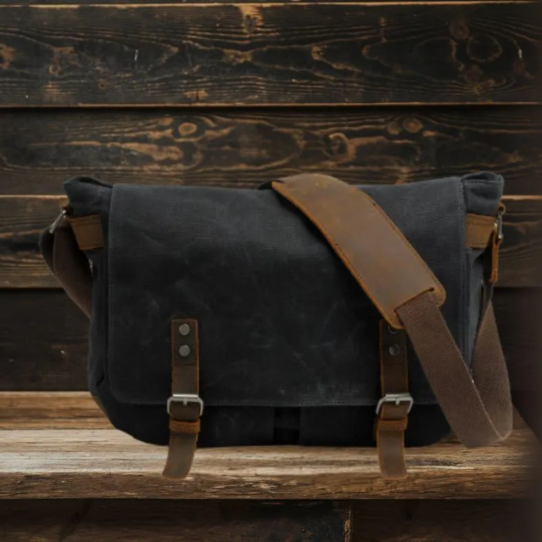 Reno™ | Canvas Laptop Messenger Bag