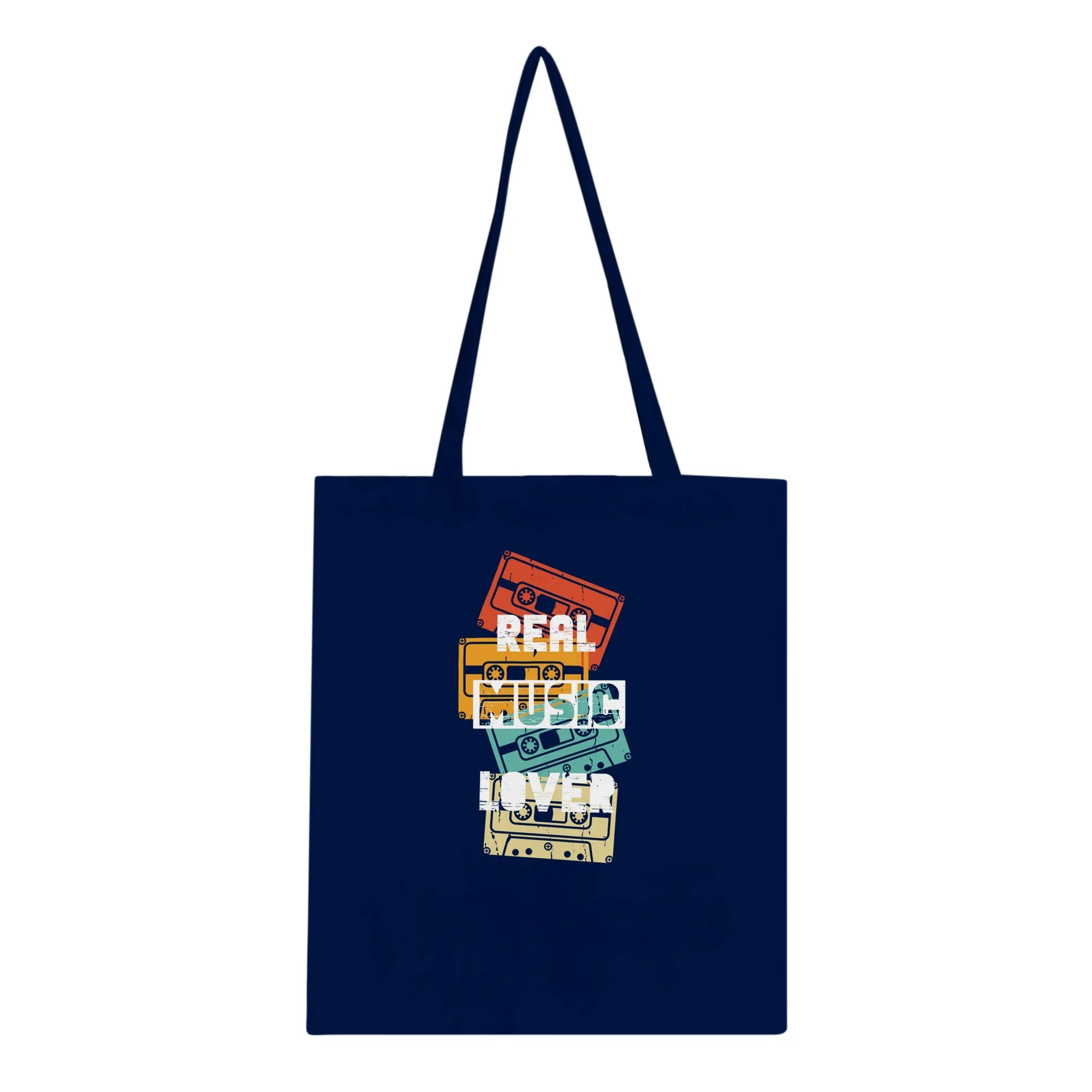 Retro Music Classic Tote Bag