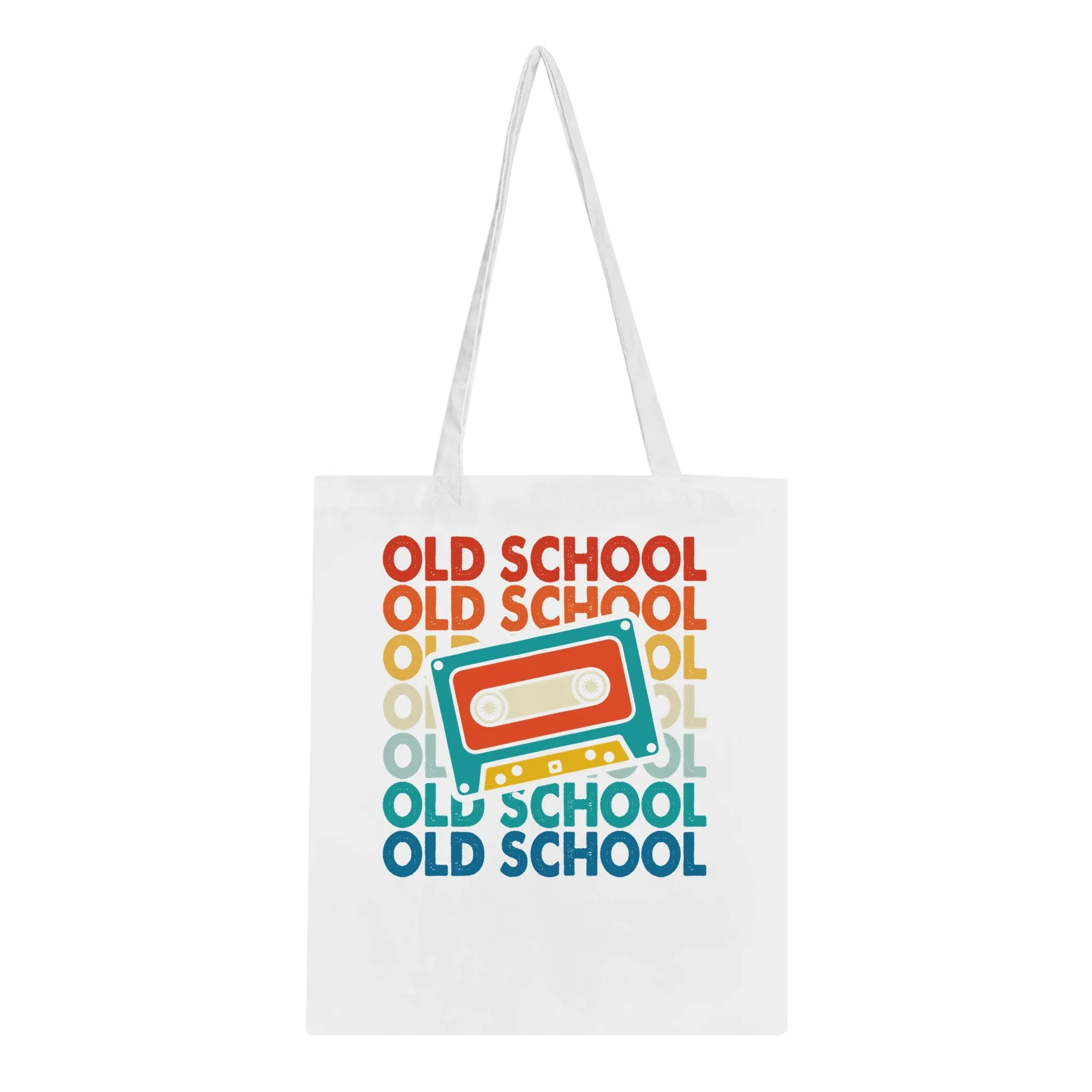 Retro Music Classic Tote Bag