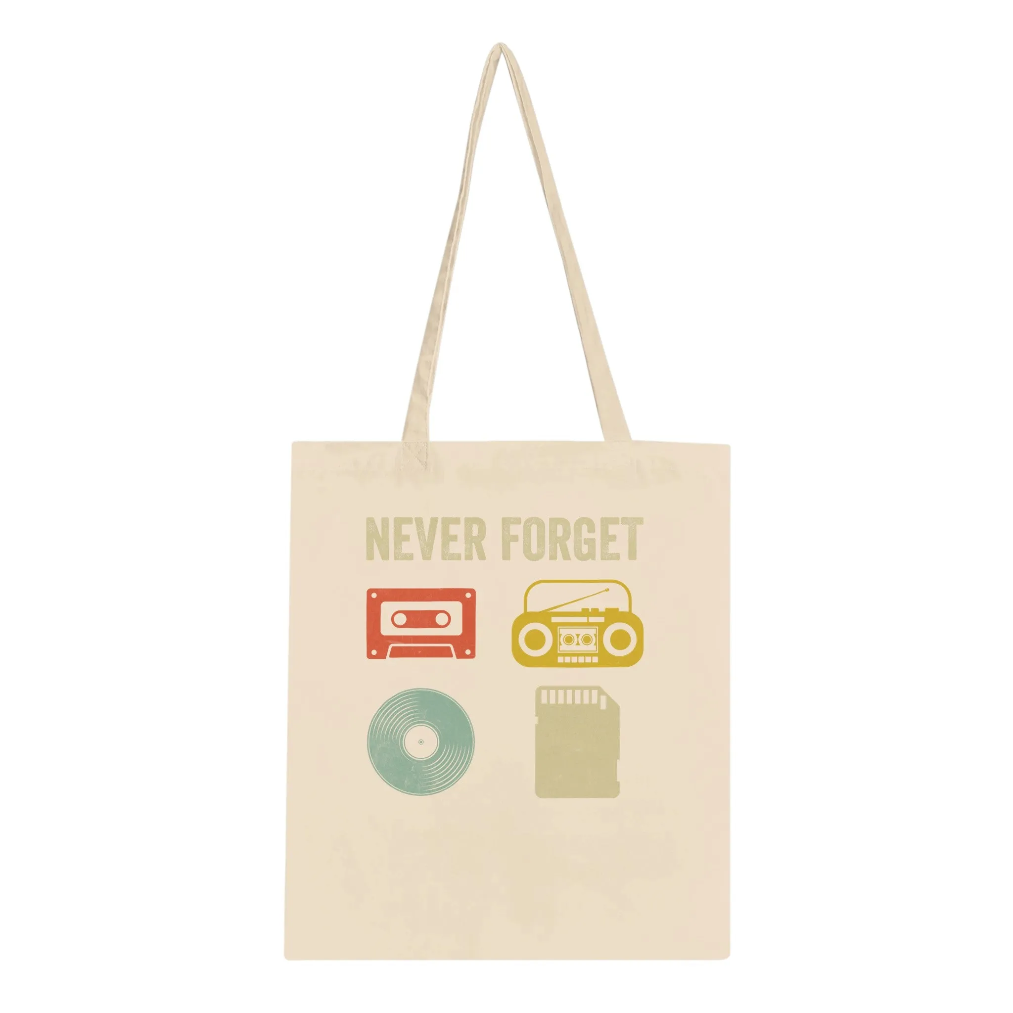 Retro Music Classic Tote Bag