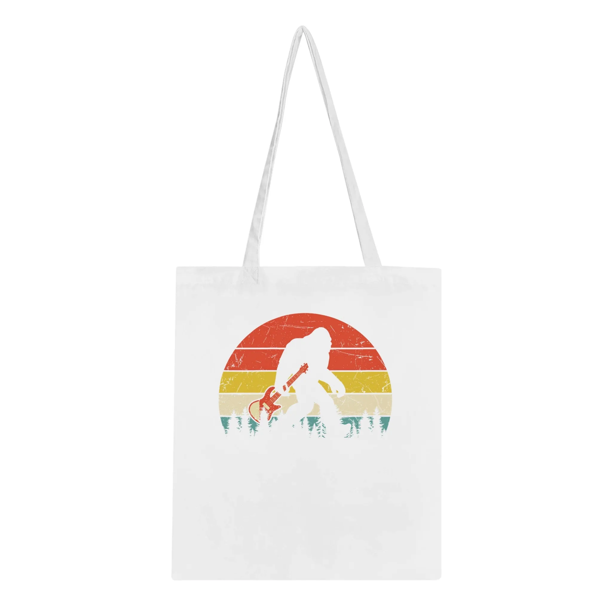 Retro Music Classic Tote Bag