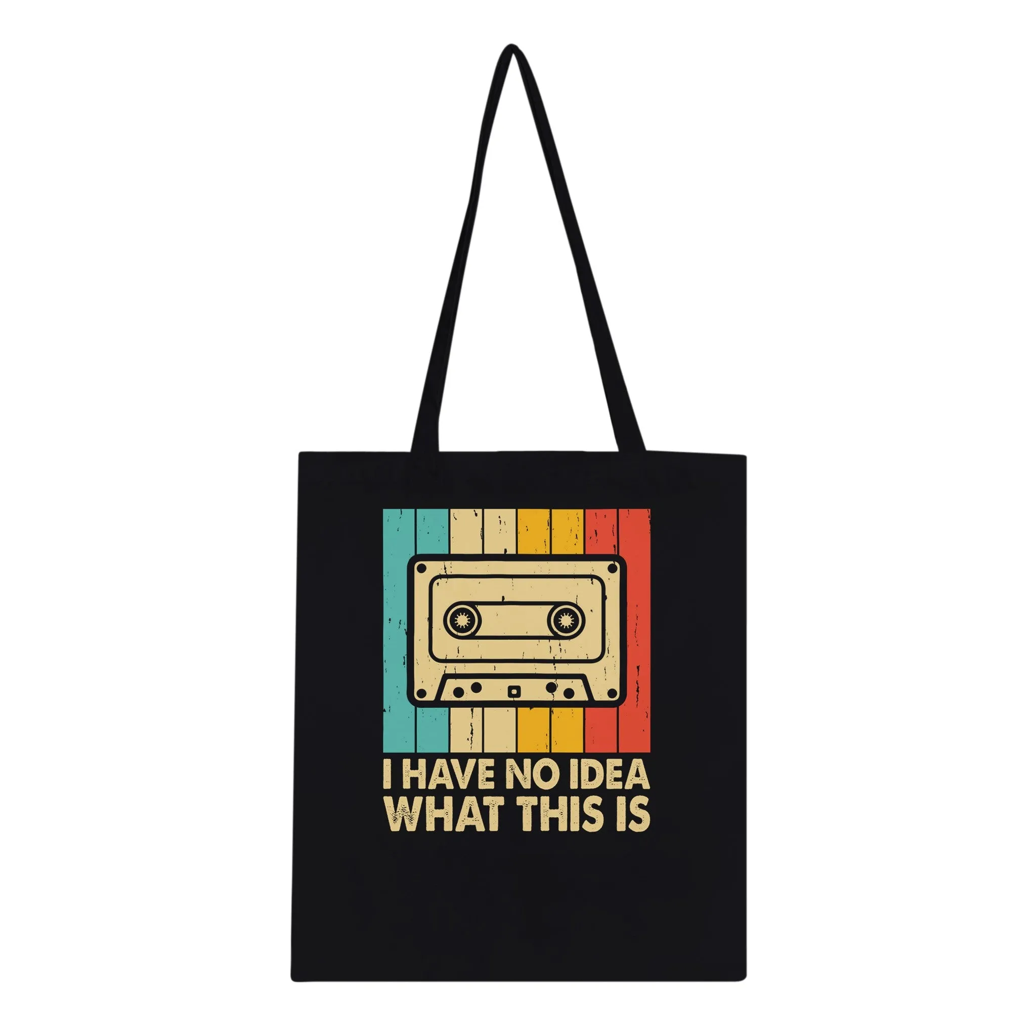 Retro Music Classic Tote Bag