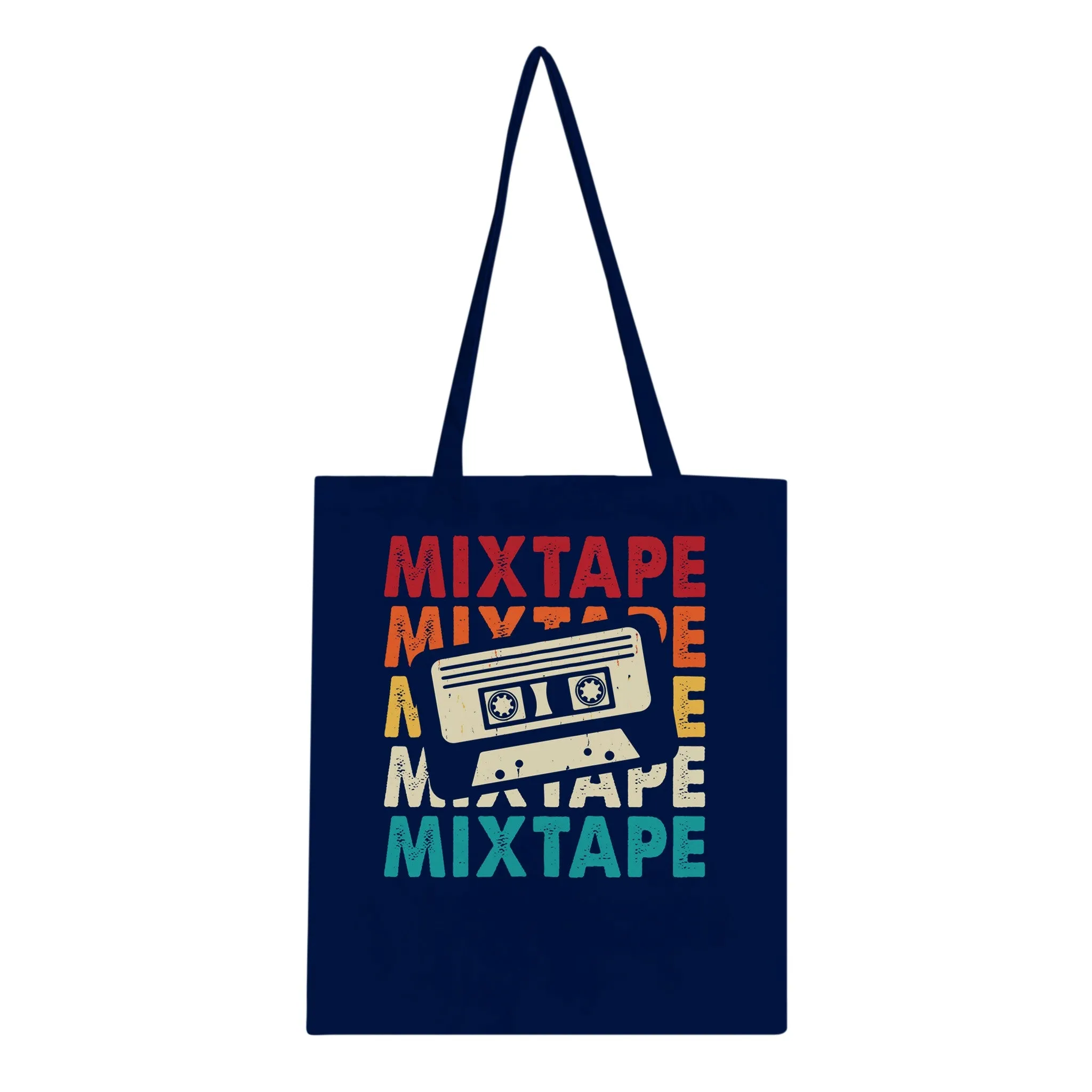 Retro Music Classic Tote Bag