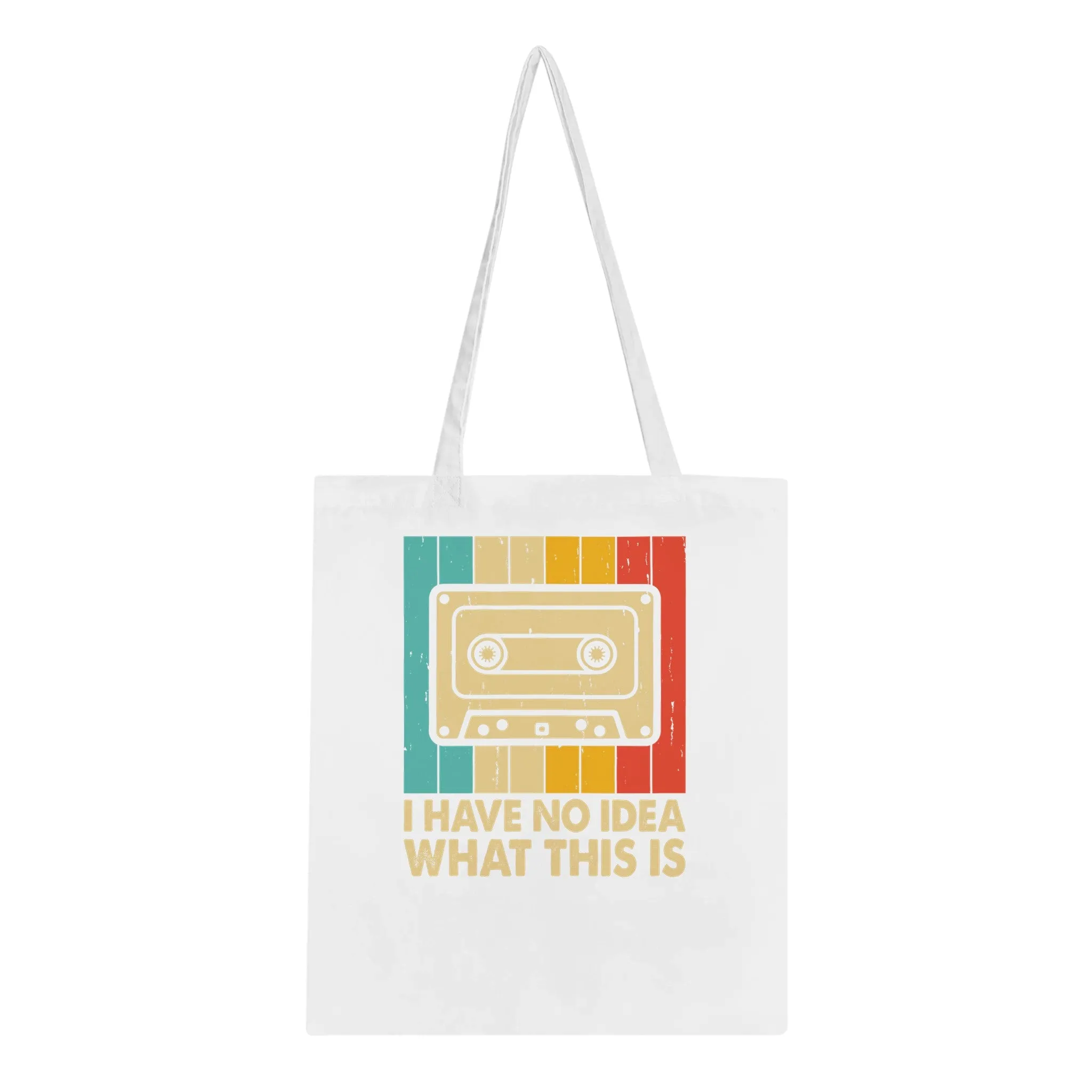 Retro Music Classic Tote Bag