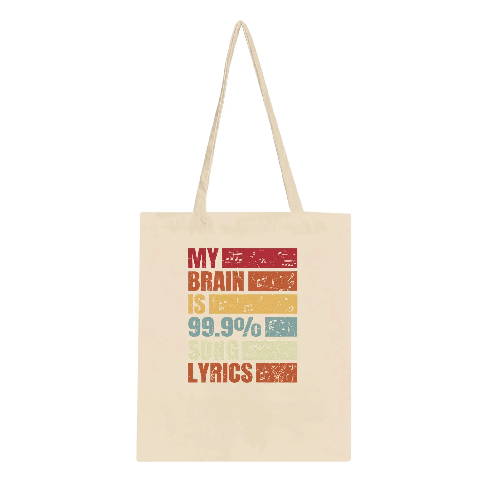 Retro Music Classic Tote Bag