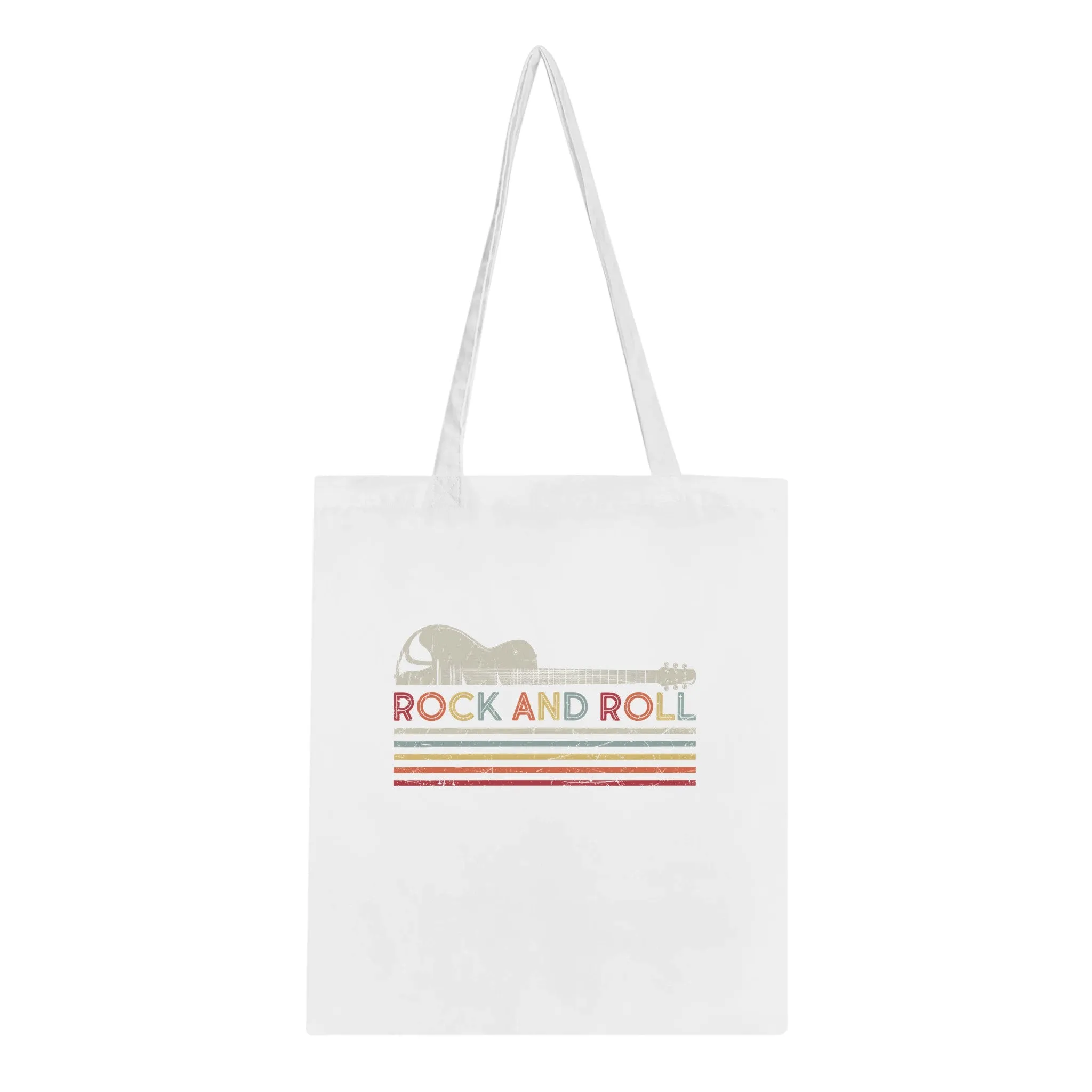 Retro Music Classic Tote Bag