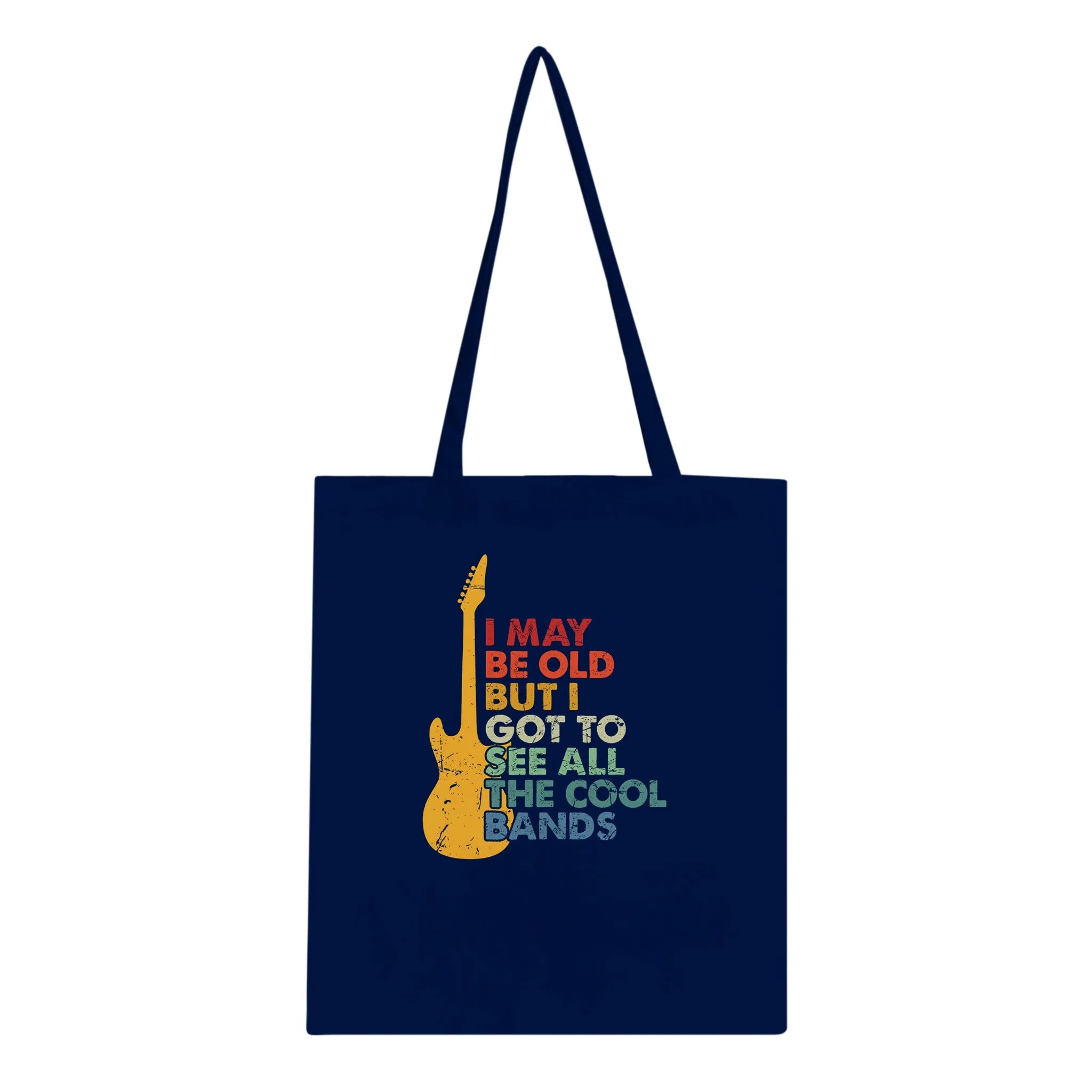 Retro Music Classic Tote Bag