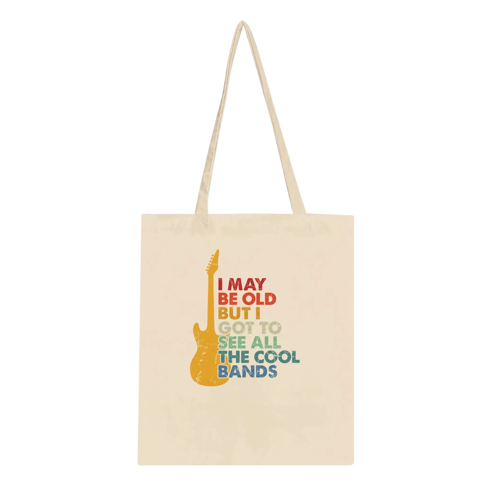 Retro Music Classic Tote Bag