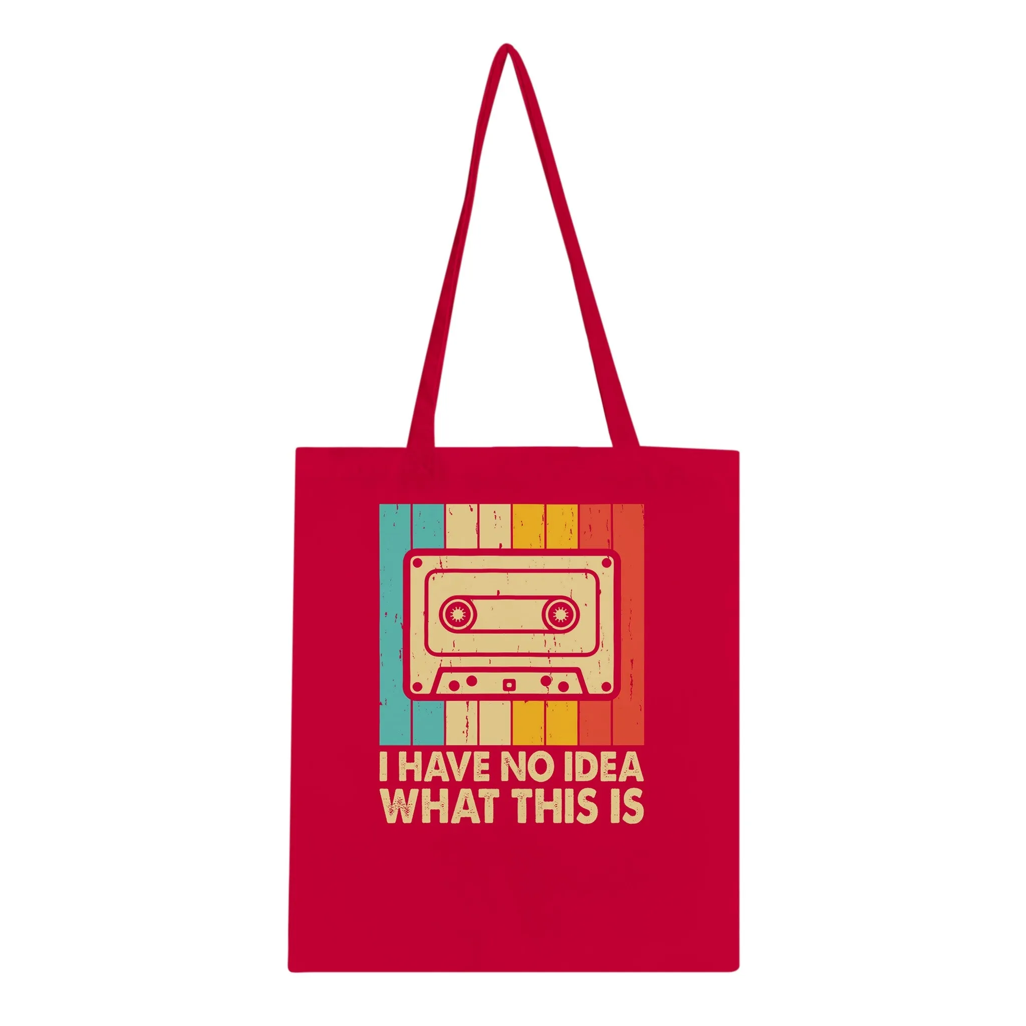 Retro Music Classic Tote Bag