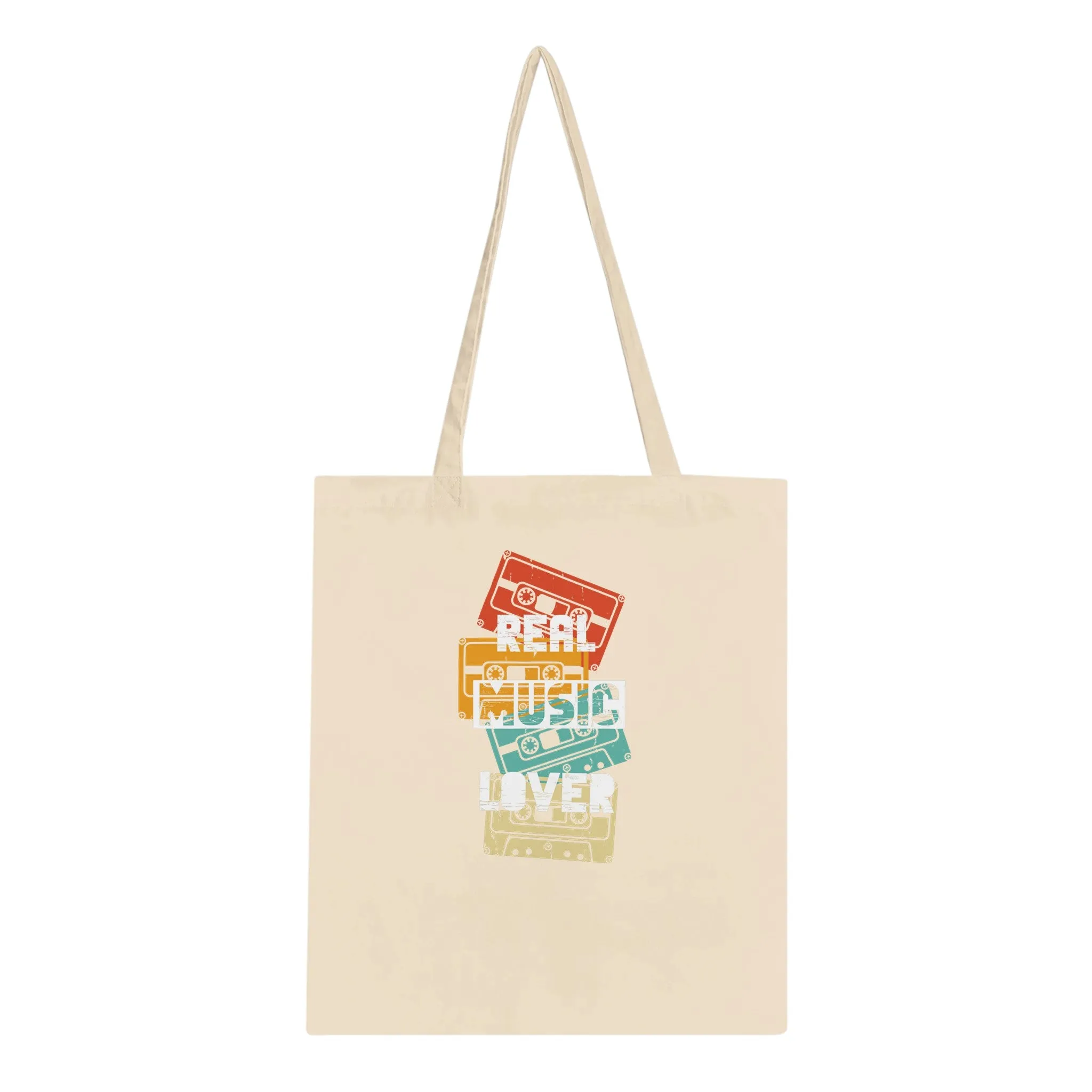 Retro Music Classic Tote Bag