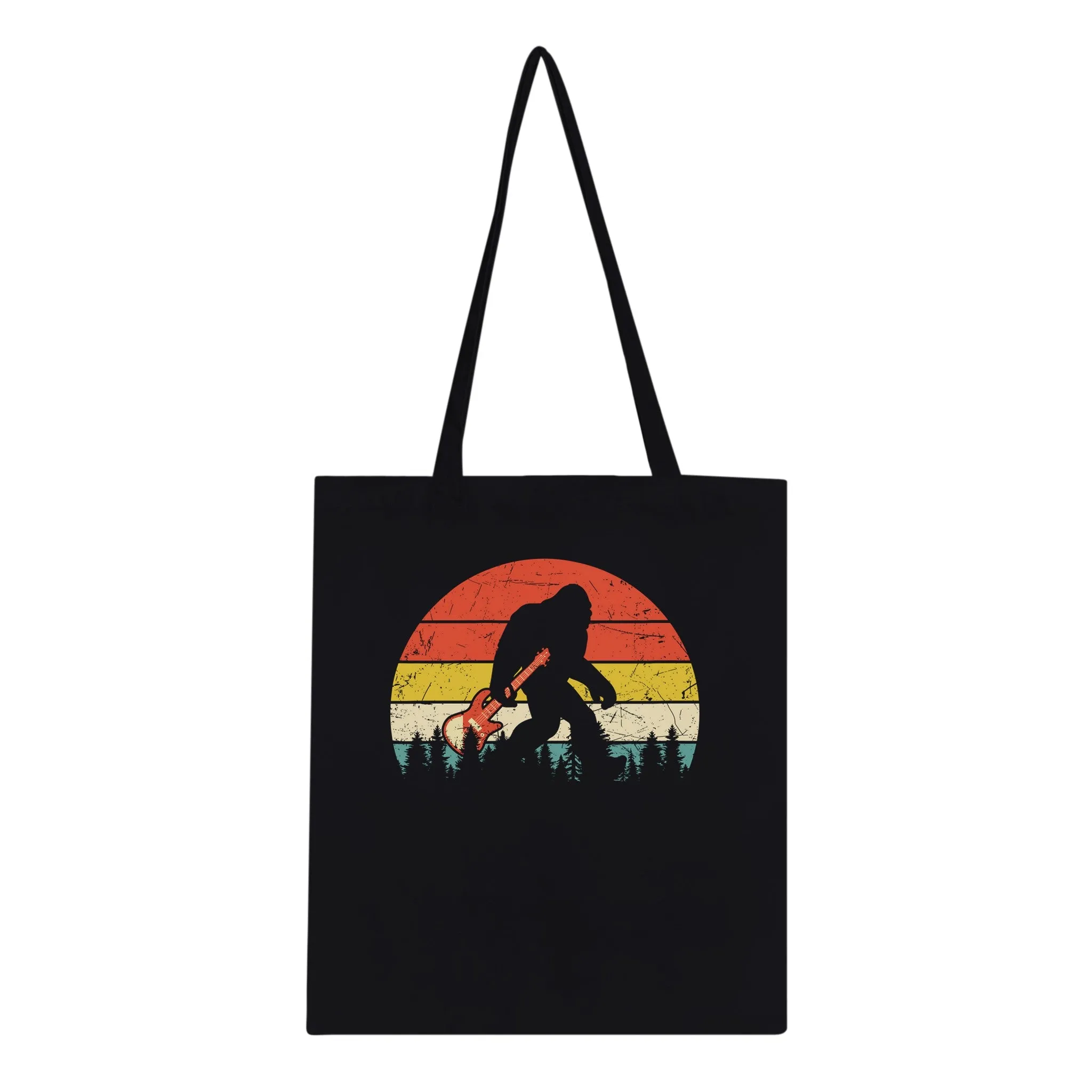 Retro Music Classic Tote Bag