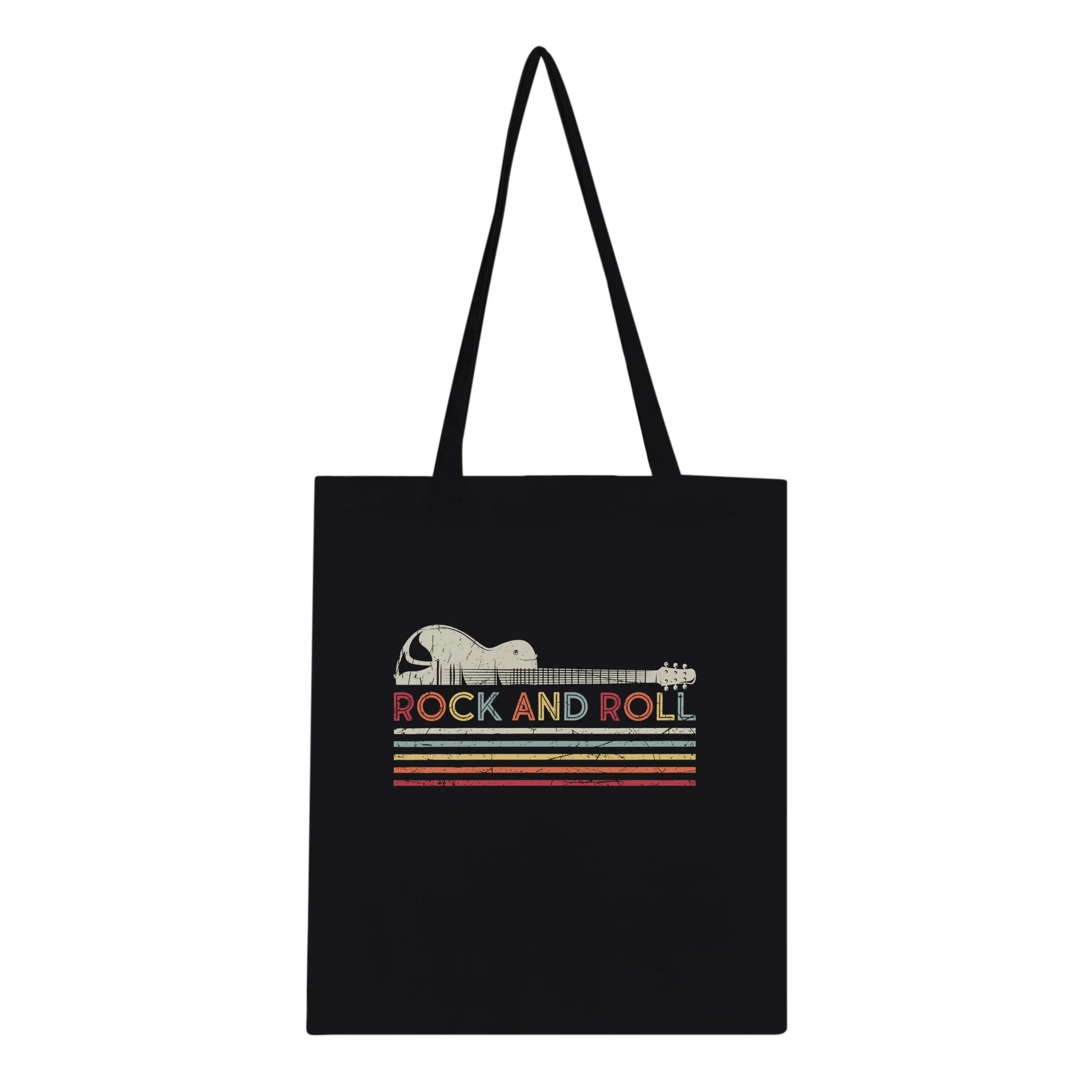 Retro Music Classic Tote Bag
