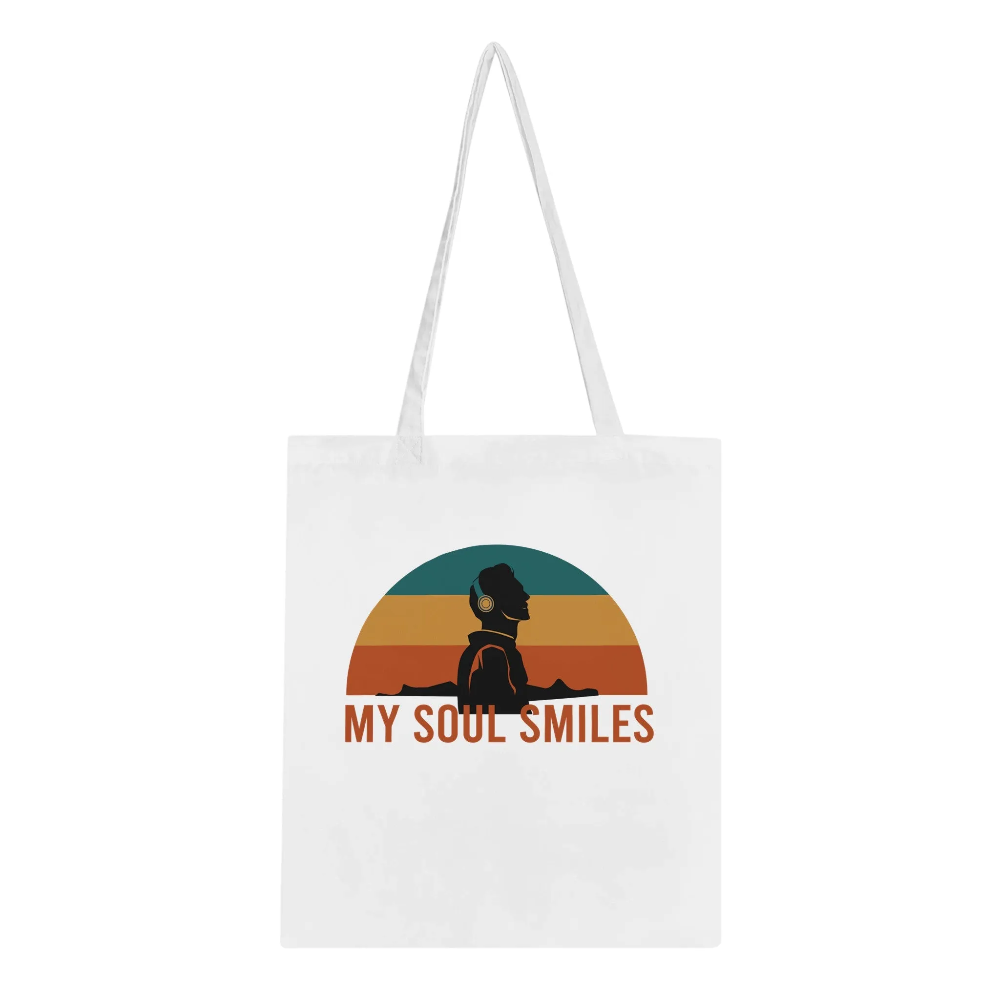 Retro Music Classic Tote Bag