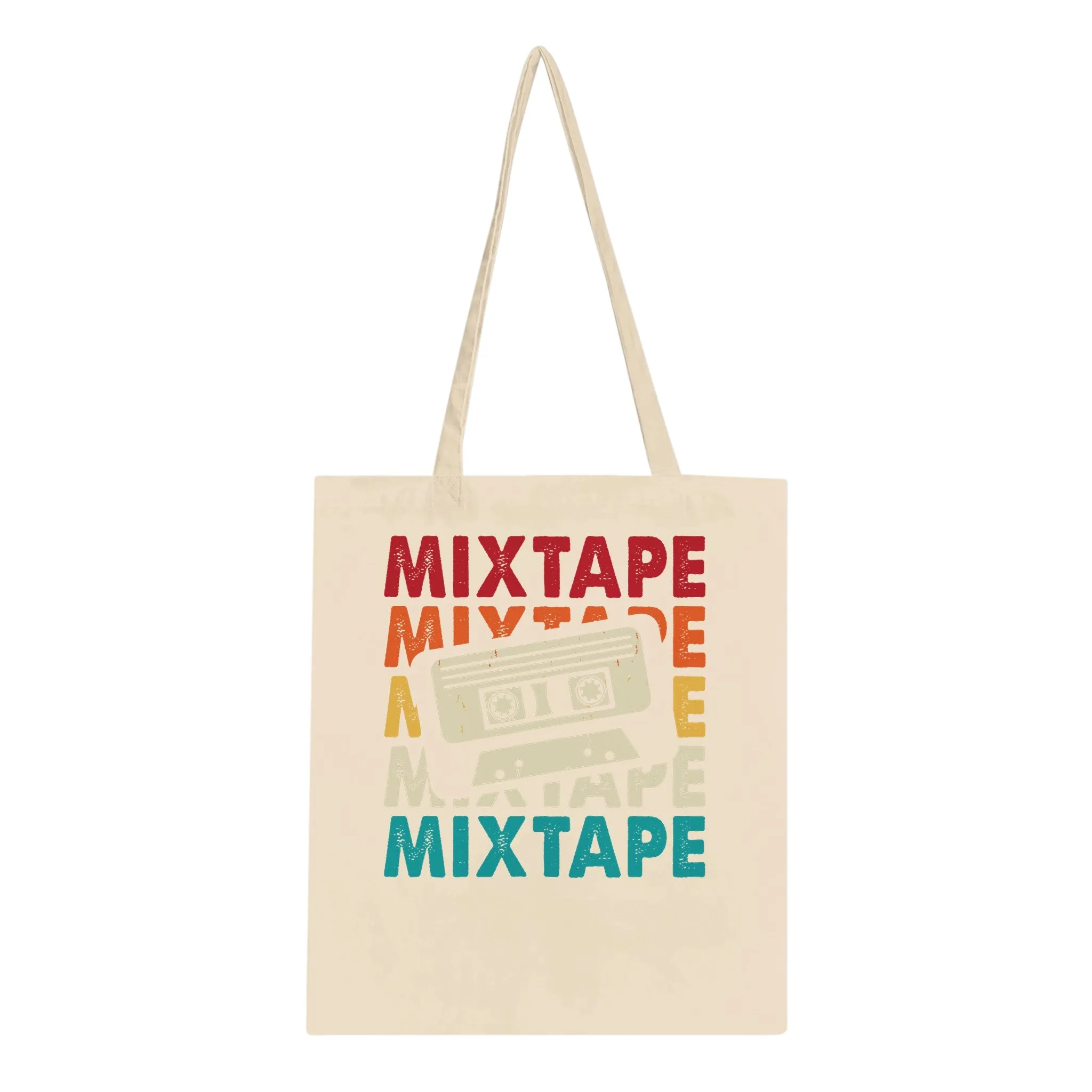 Retro Music Classic Tote Bag