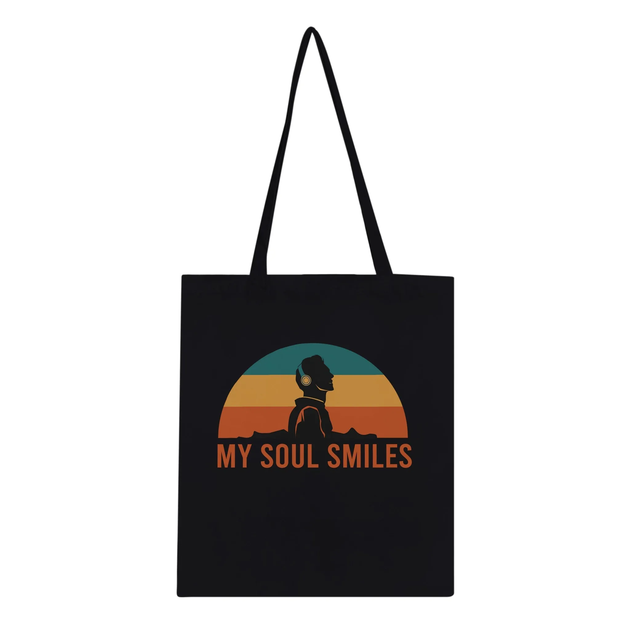 Retro Music Classic Tote Bag