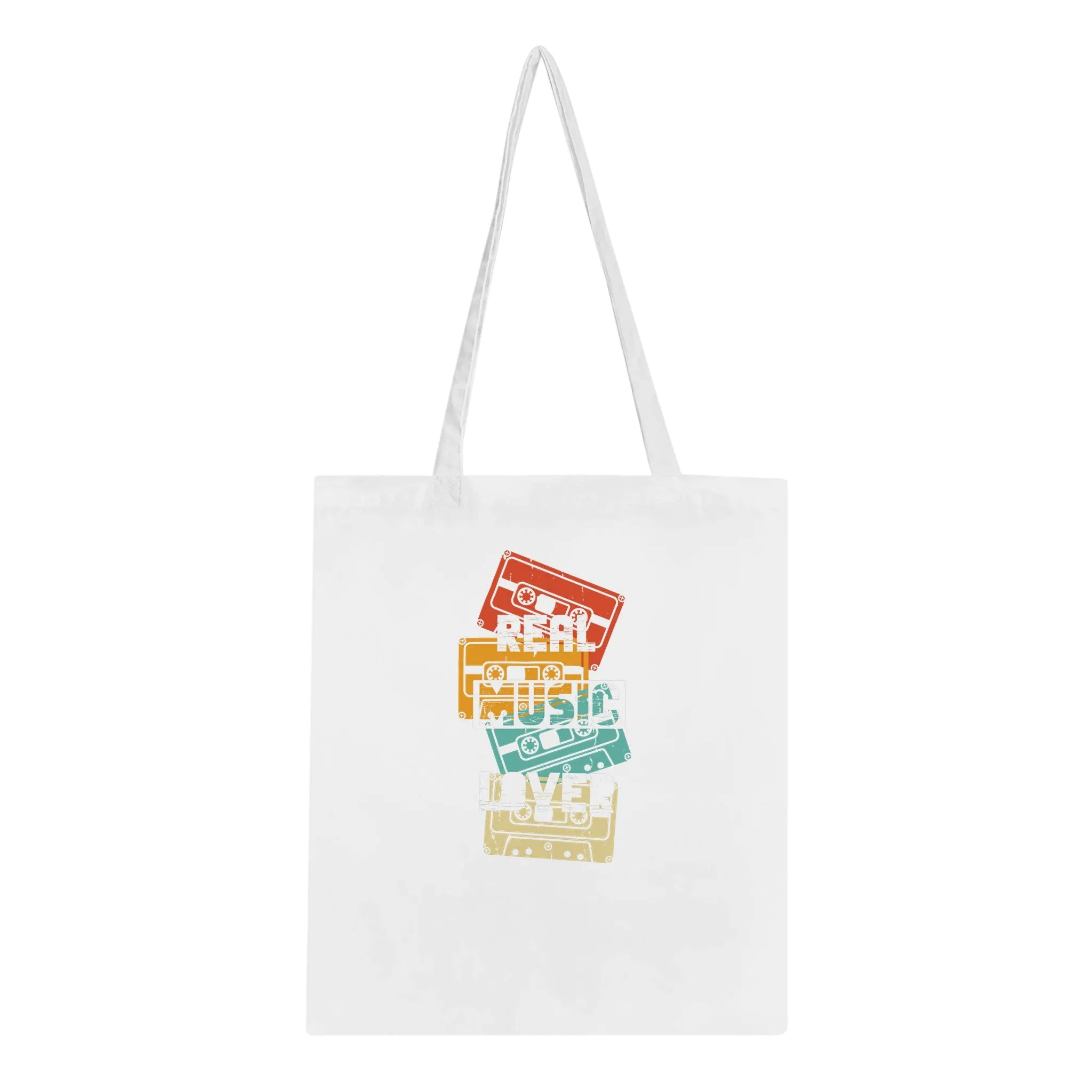 Retro Music Classic Tote Bag