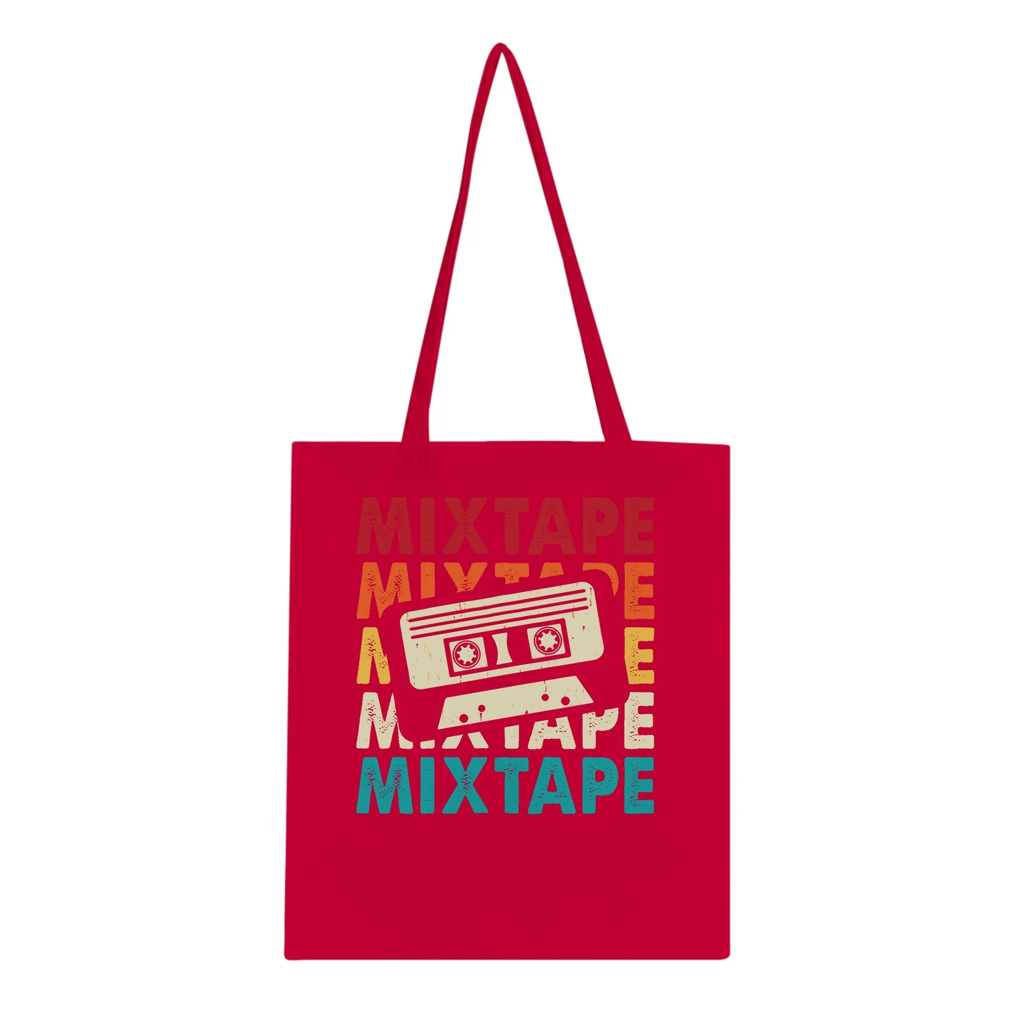 Retro Music Classic Tote Bag