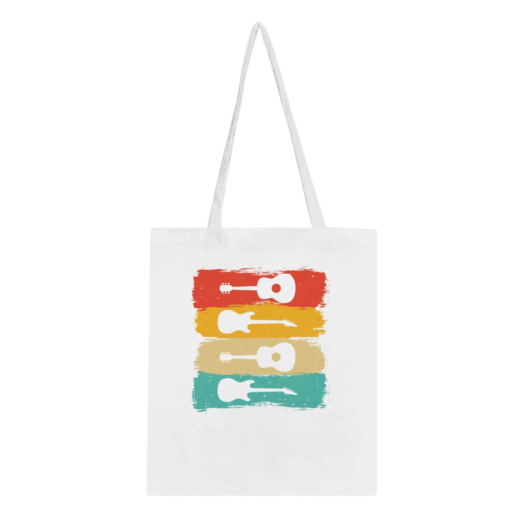 Retro Music Classic Tote Bag